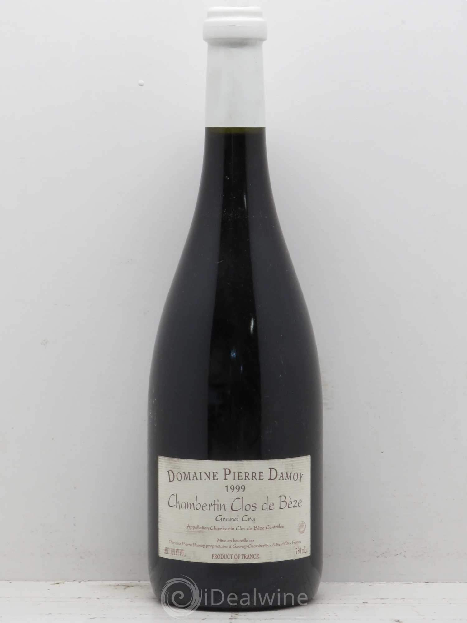 Chambertin Clos de Bèze Grand Cru Pierre Damoy 1999 - Lot de 1 bouteille - 0