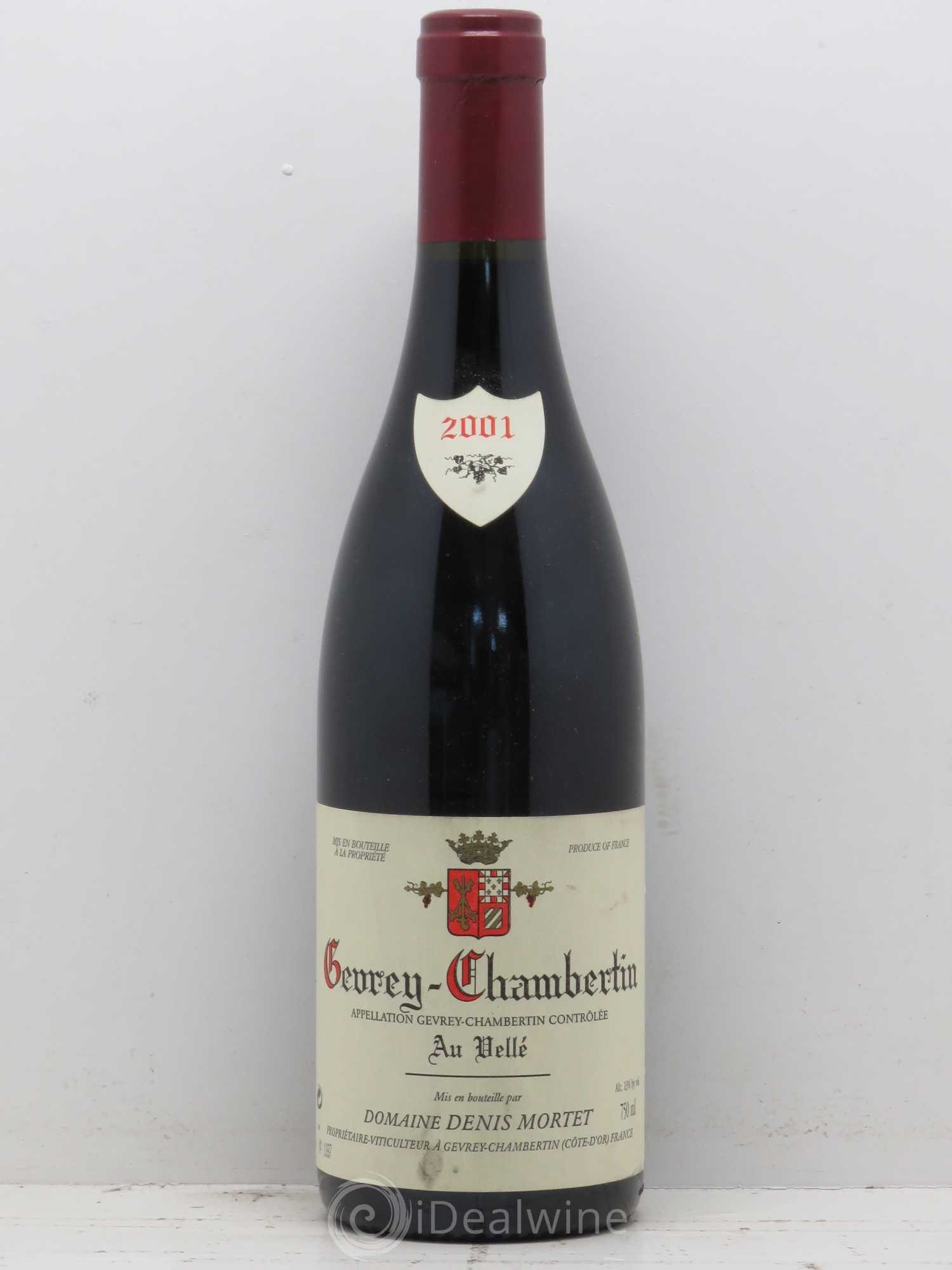 Gevrey-Chambertin Denis Mortet (Domaine) Au Velle Mortet 2001 - Posten von 1 Flasche - 0