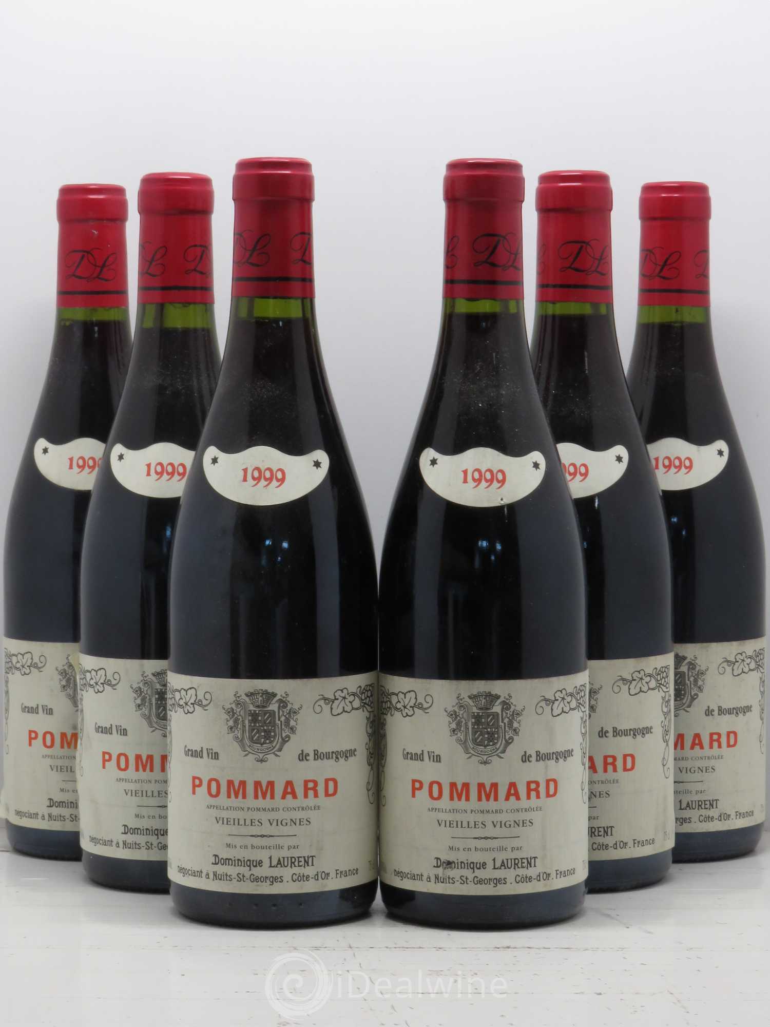 Pommard Vieilles Vignes Dominique Laurent 1999 - Lot de 6 bouteilles - 0