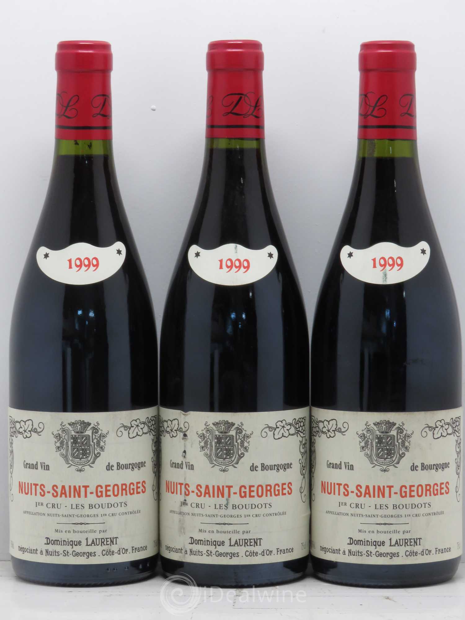 Nuits-Saint-Georges 1er Cru Les Boudots Dominique Laurent 1999 - Posten von 6 Flaschen - 2
