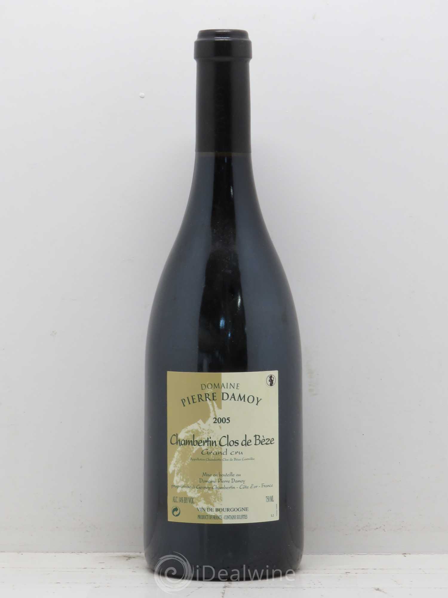 Chambertin Clos de Bèze Grand Cru Pierre Damoy 2005 - Lot de 1 bouteille - 0