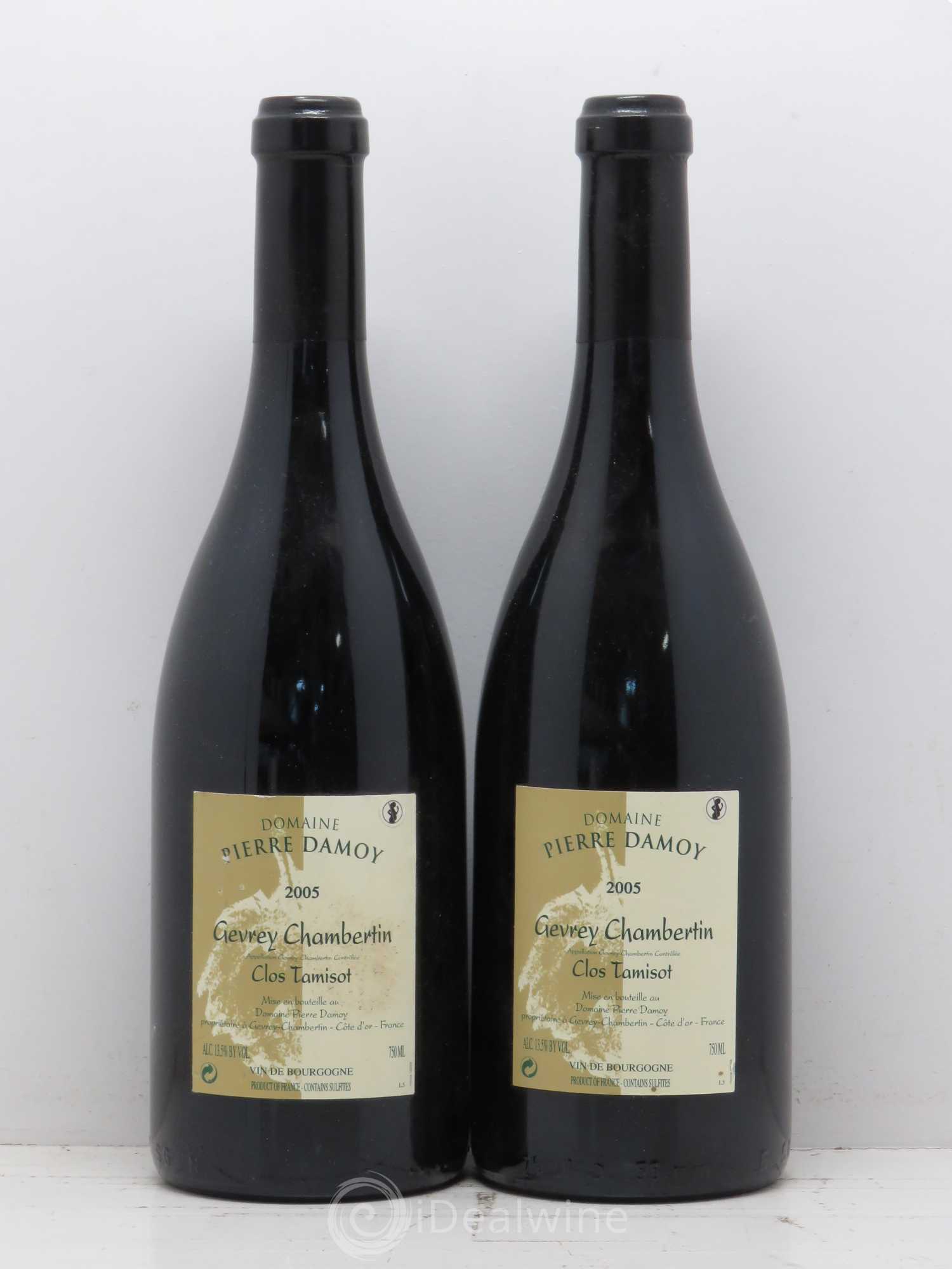 Gevrey-Chambertin Clos Tamisot Pierre Damoy 2005 - Lot de 5 bouteilles - 2