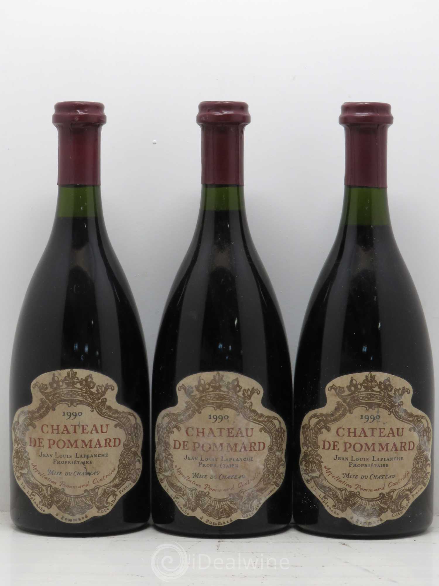 Pommard Château de Pommard 1990 - Lot de 6 bouteilles - 2