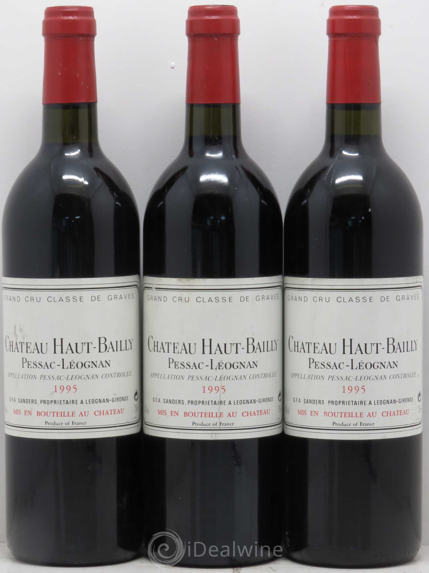 Château Haut-Bailly Cru Classé de Graves 1995 - Lot de 12 bouteilles - 2
