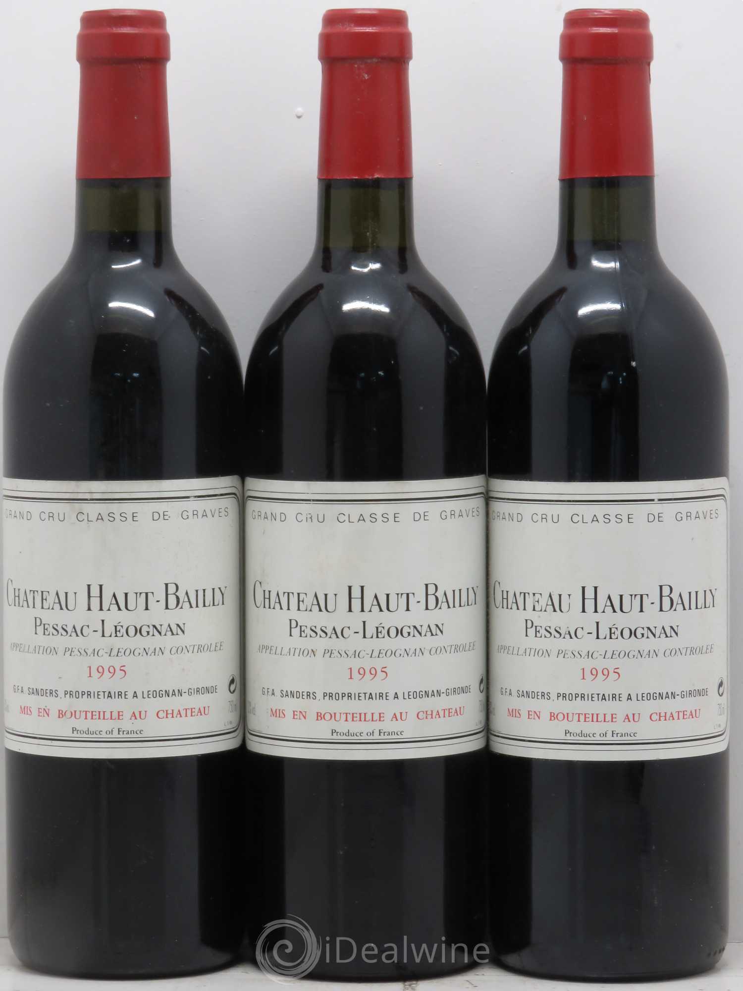 Château Haut-Bailly Cru Classé de Graves 1995 - Lot de 12 bouteilles - 3