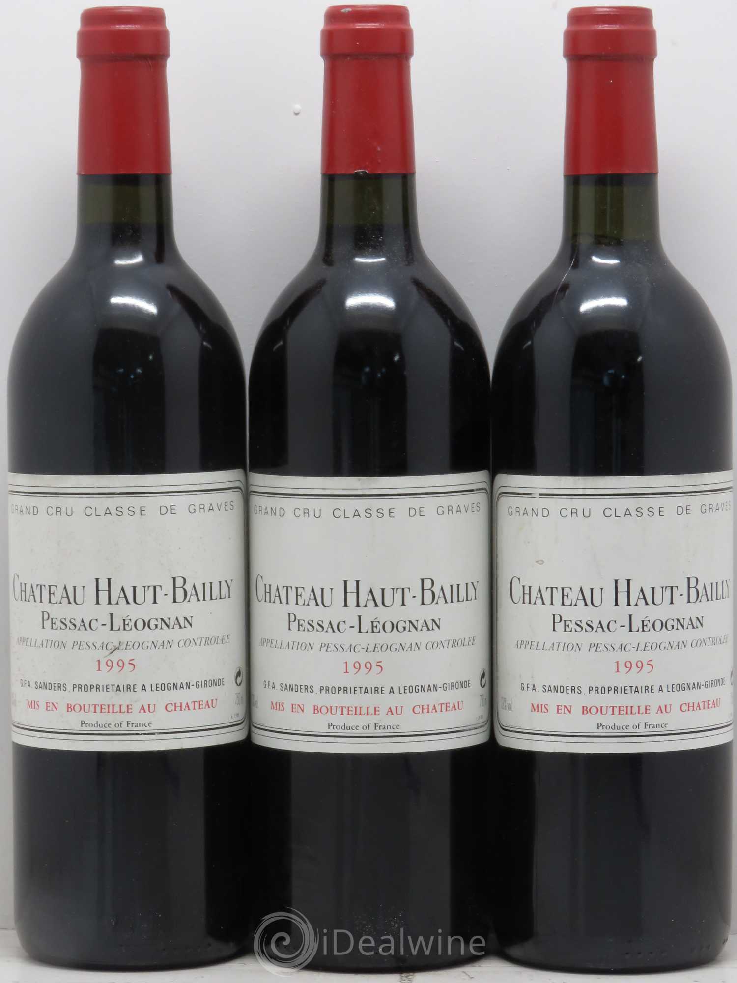 Château Haut-Bailly Cru Classé de Graves 1995 - Lot de 12 bouteilles - 4