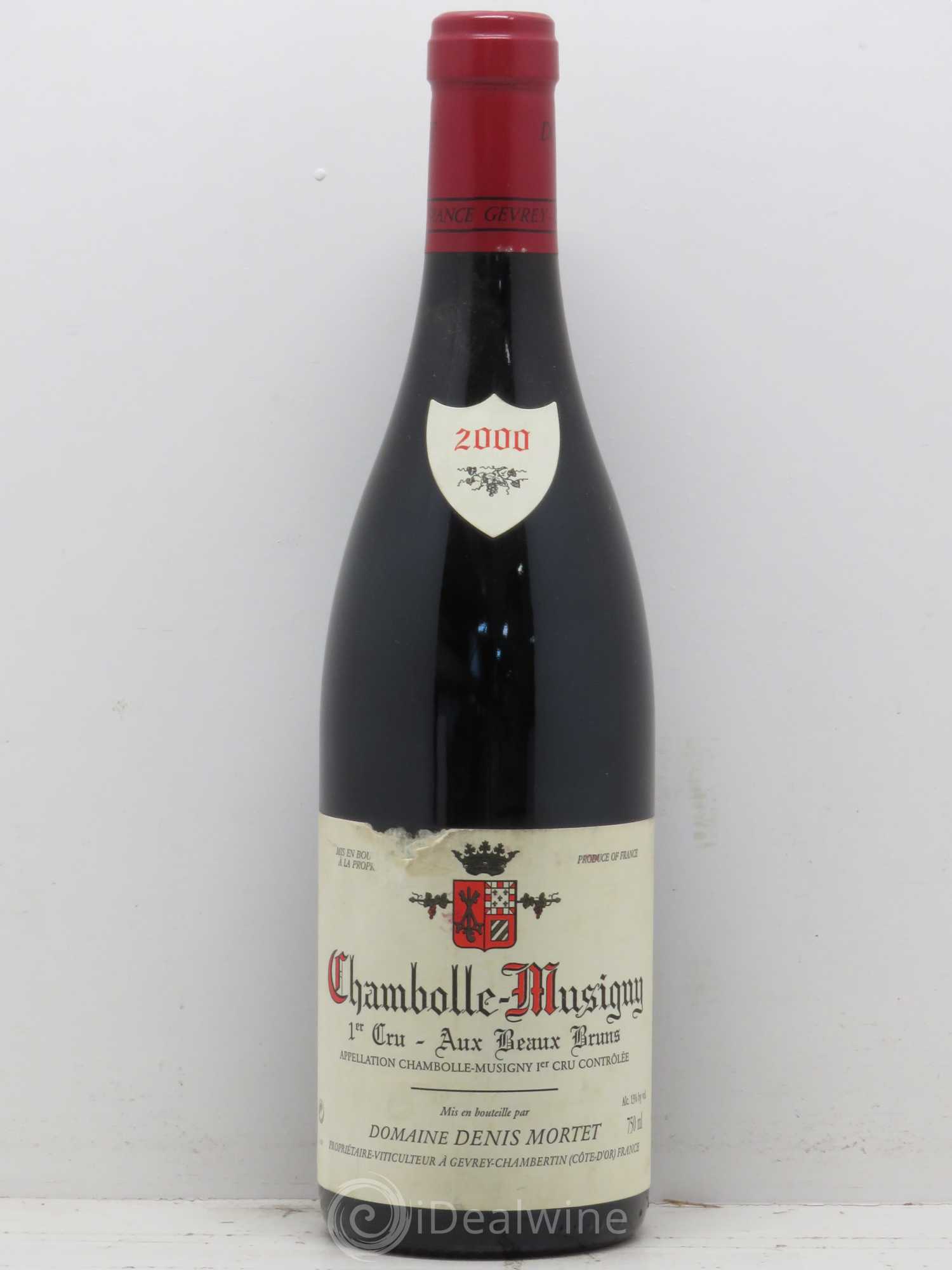 Chambolle-Musigny 1er Cru Aux Beaux Bruns Denis Mortet (Domaine) 2000 - Lot de 1 bouteille - 0