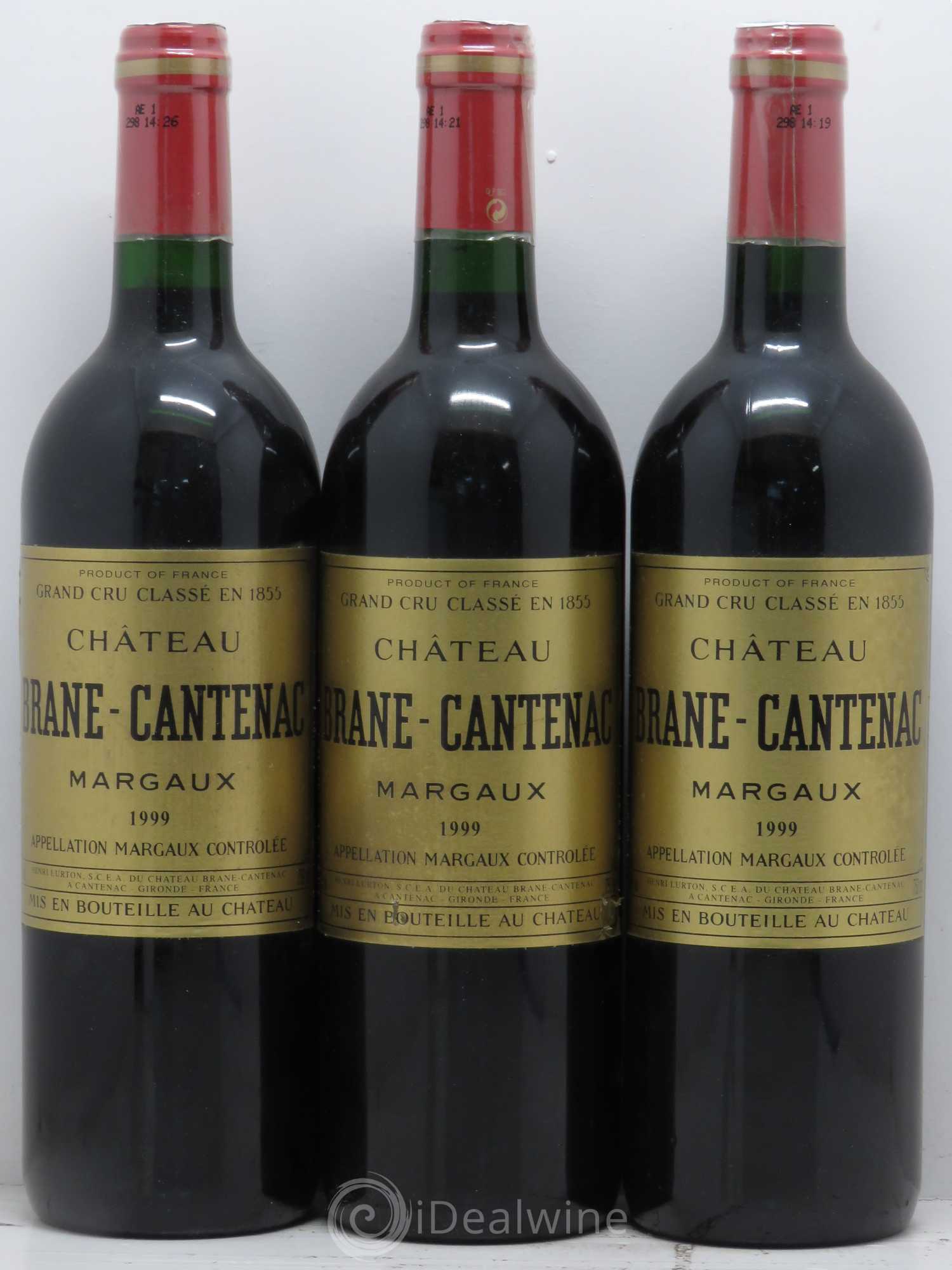 Château Brane Cantenac 2ème Grand Cru Classé 1999 - Lot de 12 bouteilles - 1