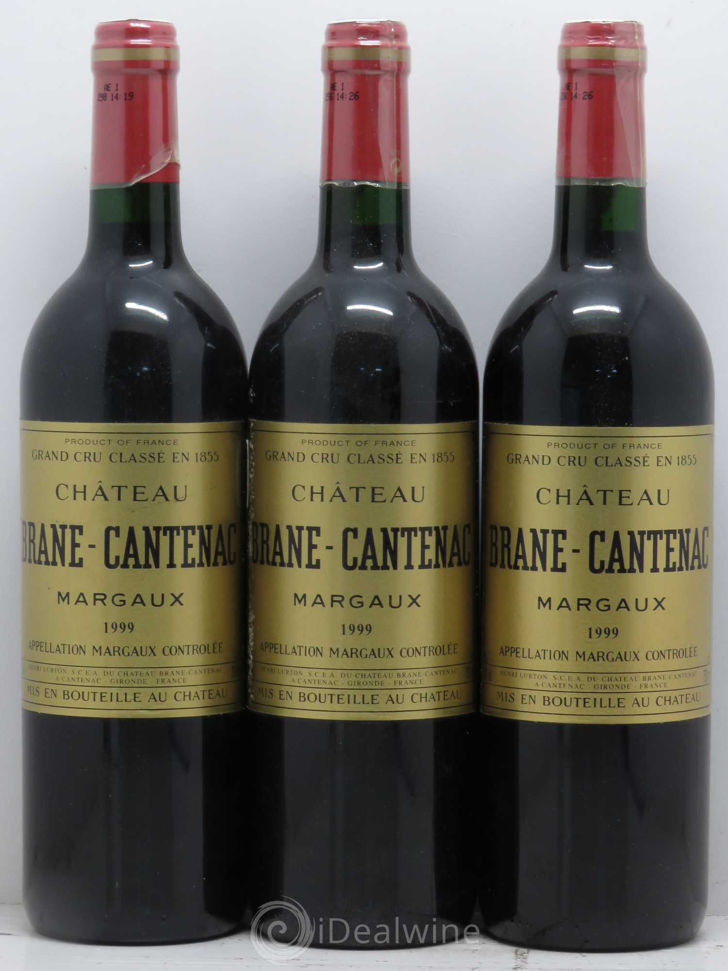 Château Brane Cantenac 2ème Grand Cru Classé 1999 - Lot de 12 bouteilles - 4
