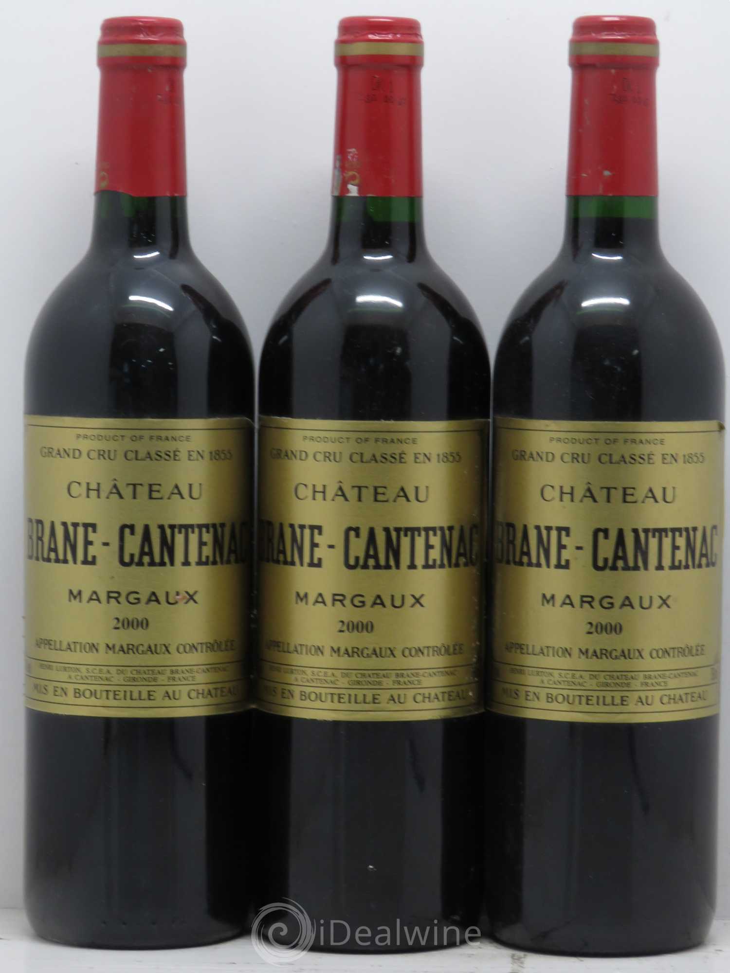 Château Brane Cantenac 2ème Grand Cru Classé 2000 - Lot de 12 bouteilles - 3