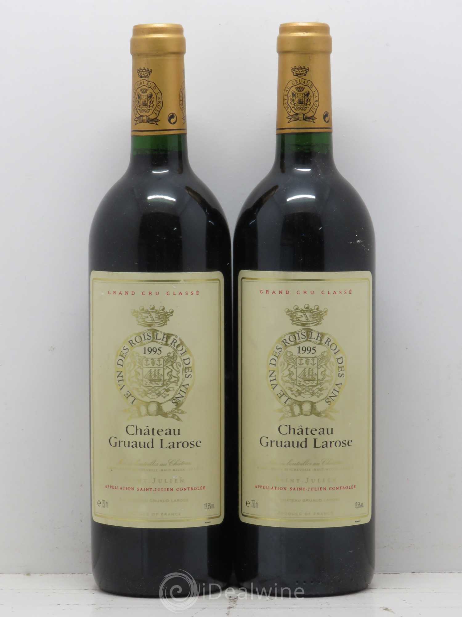 Château Gruaud Larose 2ème Grand Cru Classé 1995 - Lot de 5 bouteilles - 2