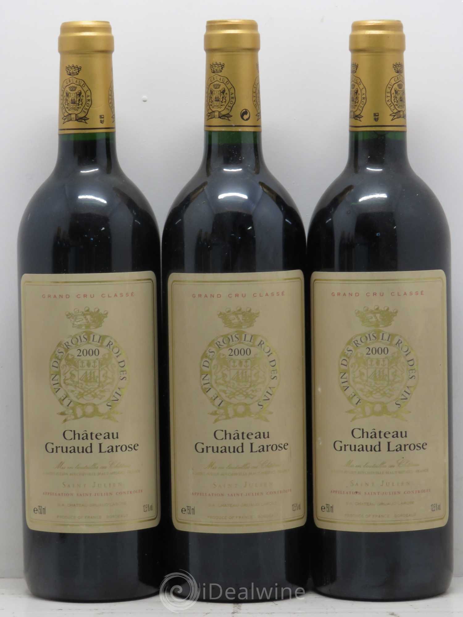 Château Gruaud Larose 2ème Grand Cru Classé 2000 - Lot de 6 bouteilles - 1