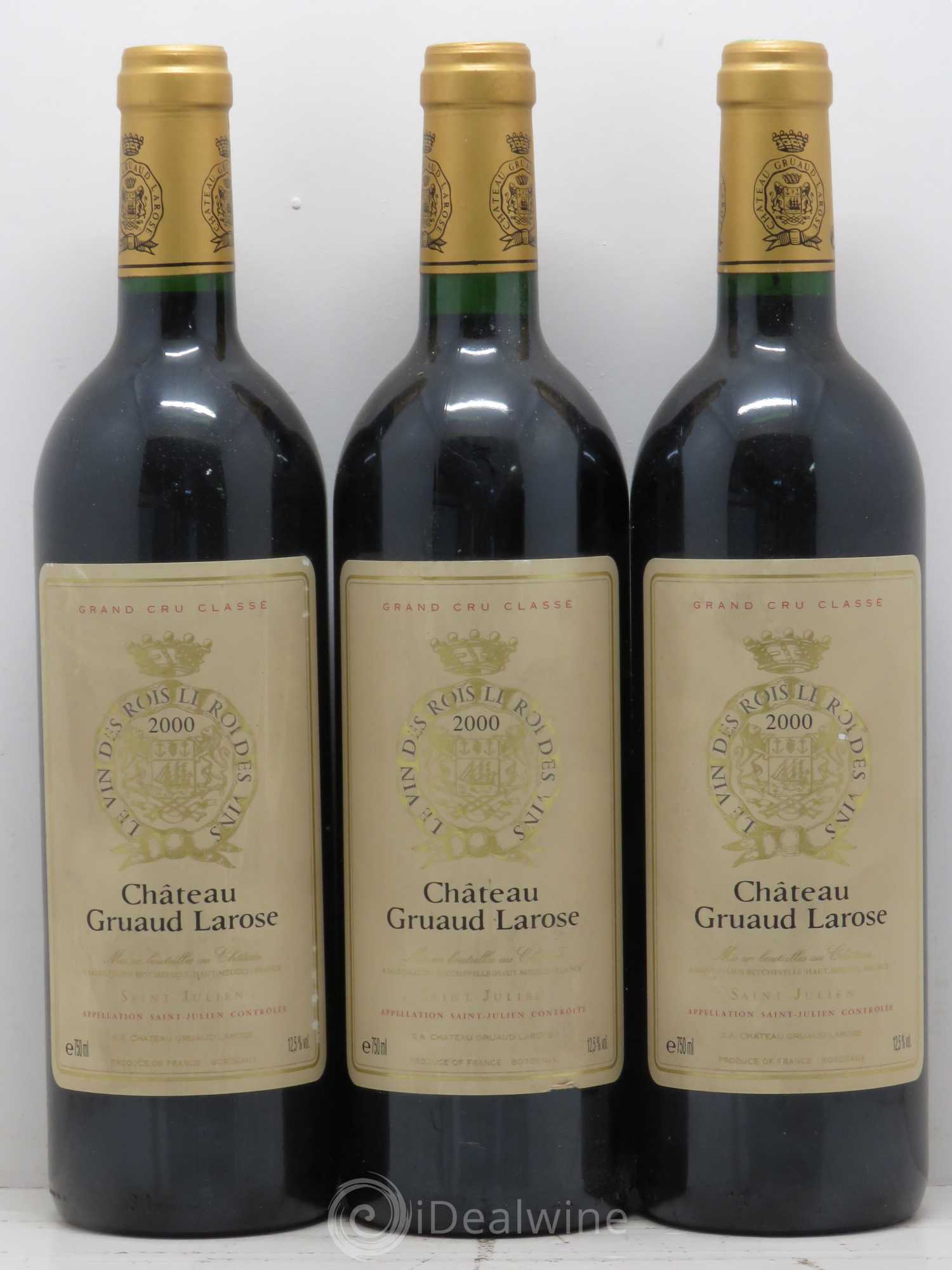 Château Gruaud Larose 2ème Grand Cru Classé 2000 - Lot de 6 bouteilles - 2