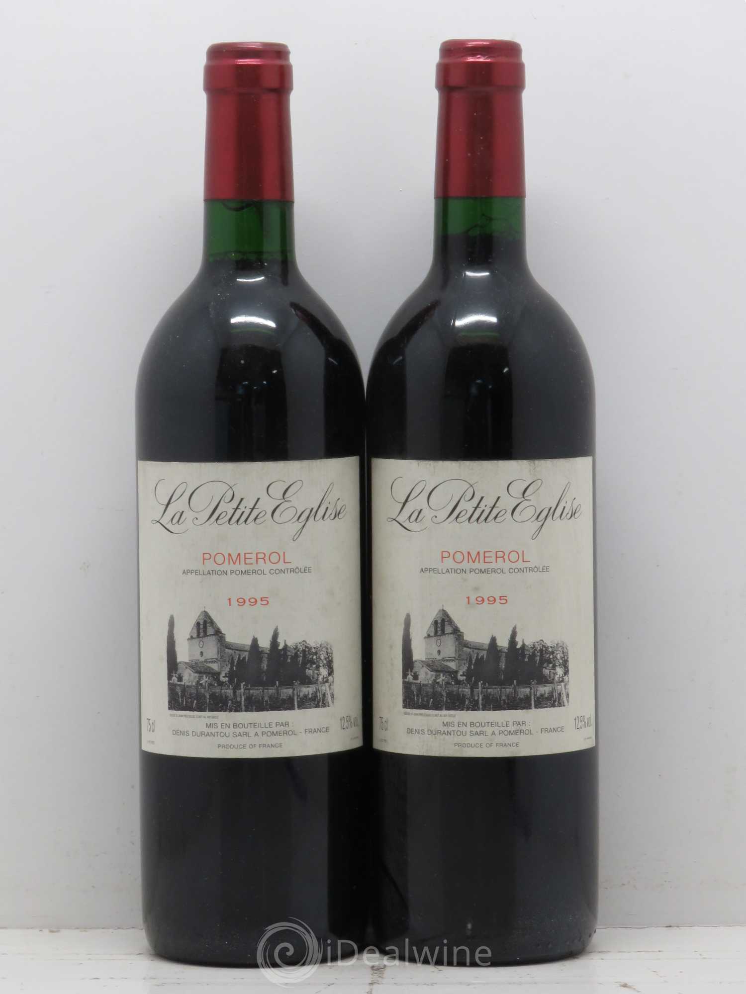 La Petite Eglise 1995 - Lot de 2 bouteilles - 0