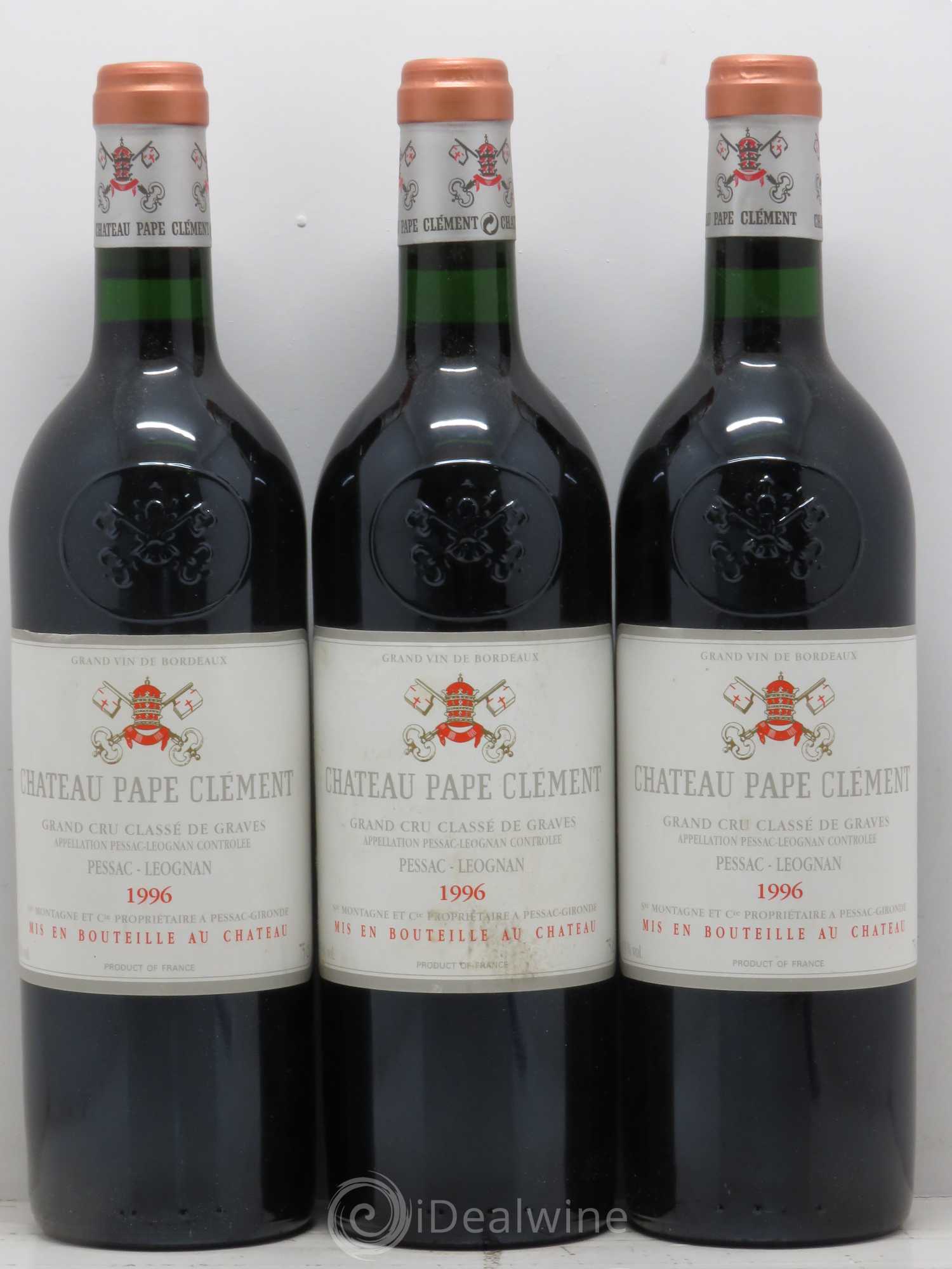 Château Pape Clément Cru Classé de Graves 1996 - Lot de 12 bouteilles - 4