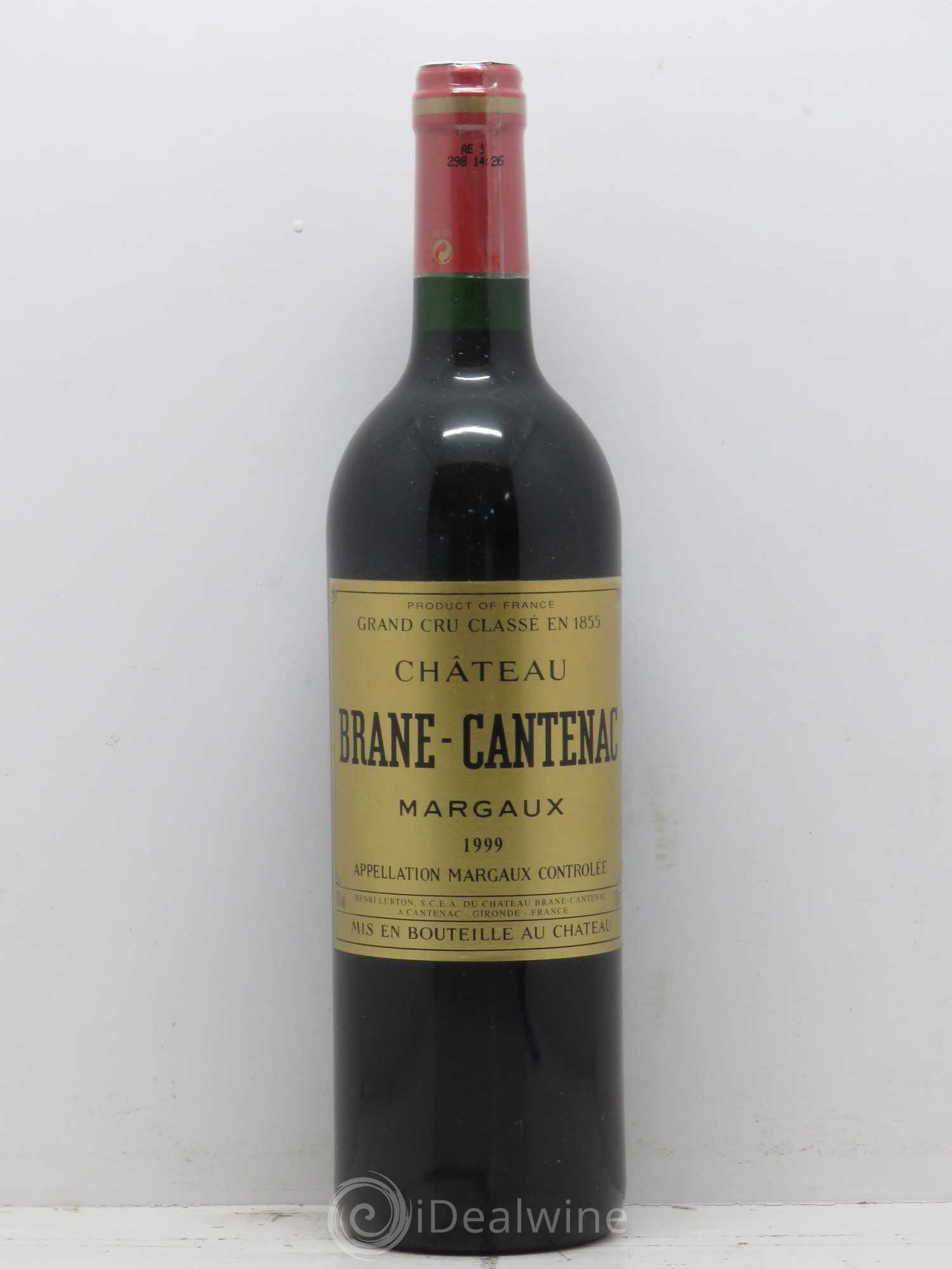 Château Brane Cantenac 2ème Grand Cru Classé 1999 - Lot de 1 bouteille - 0