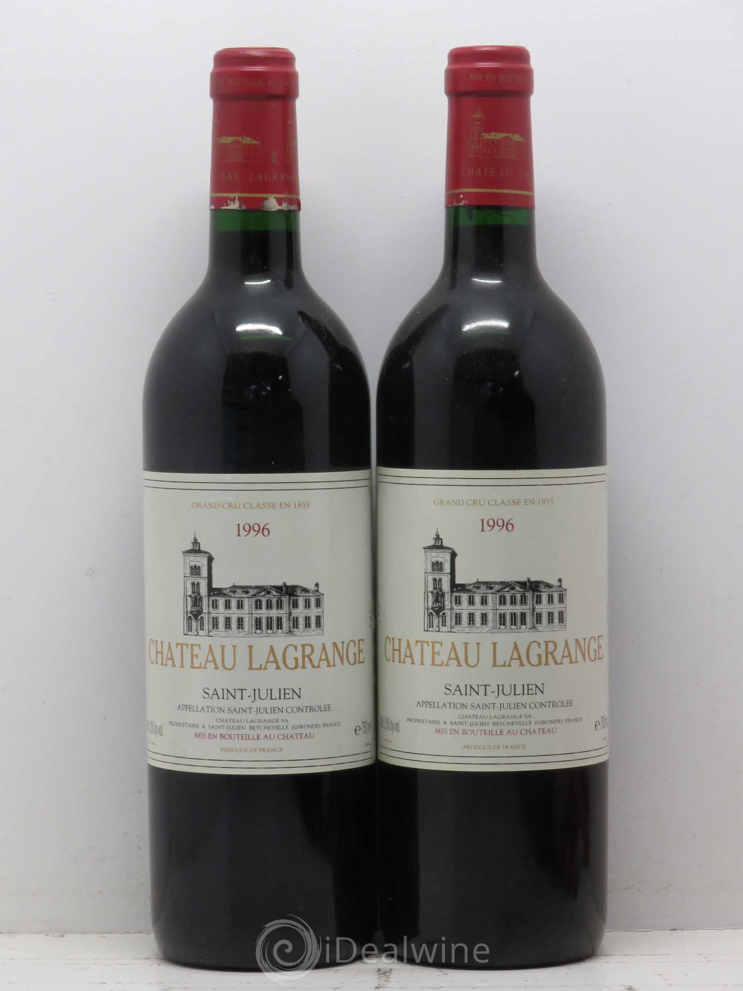 Château Lagrange 3ème Grand Cru Classé 1996 - Lot de 5 bouteilles - 2