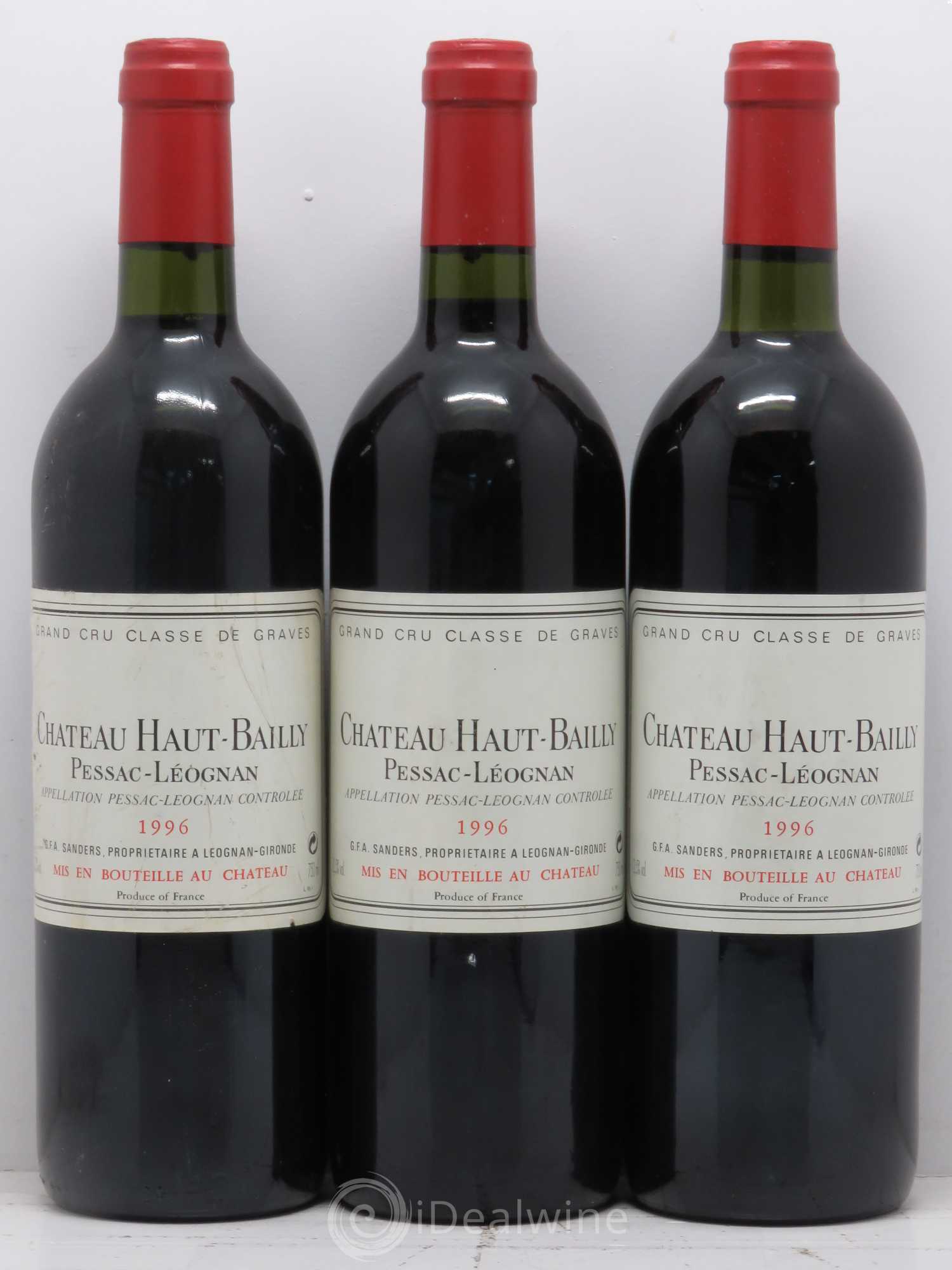 Château Haut-Bailly Cru Classé de Graves 1996 - Lot de 12 bouteilles - 4