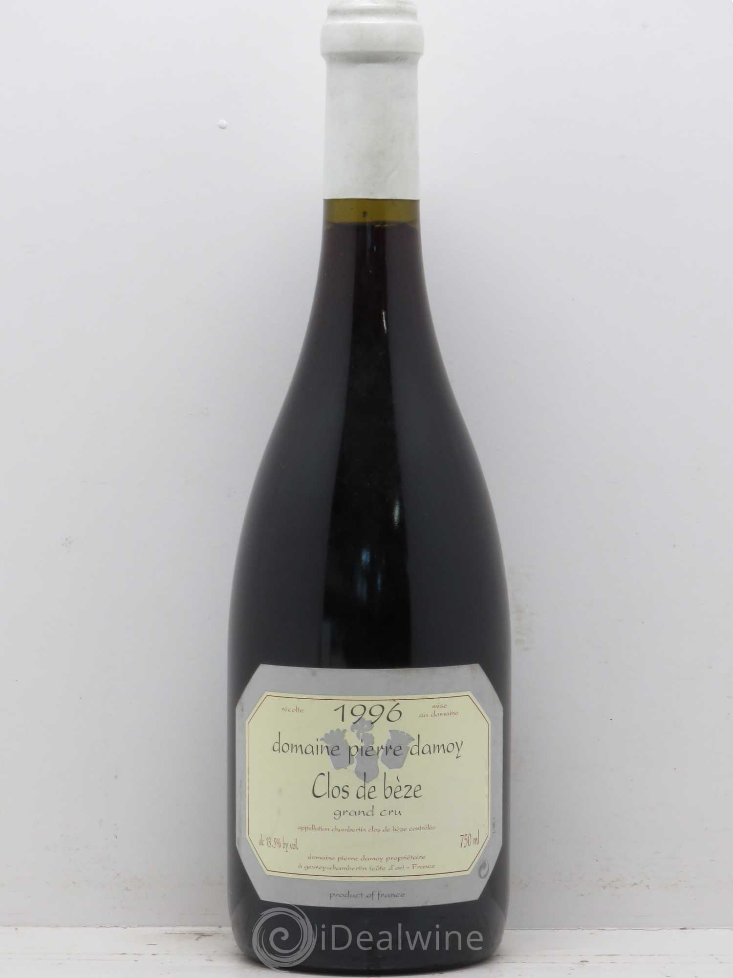 Chambertin Clos de Bèze Grand Cru Pierre Damoy 1996 - Lot de 1 bouteille - 0