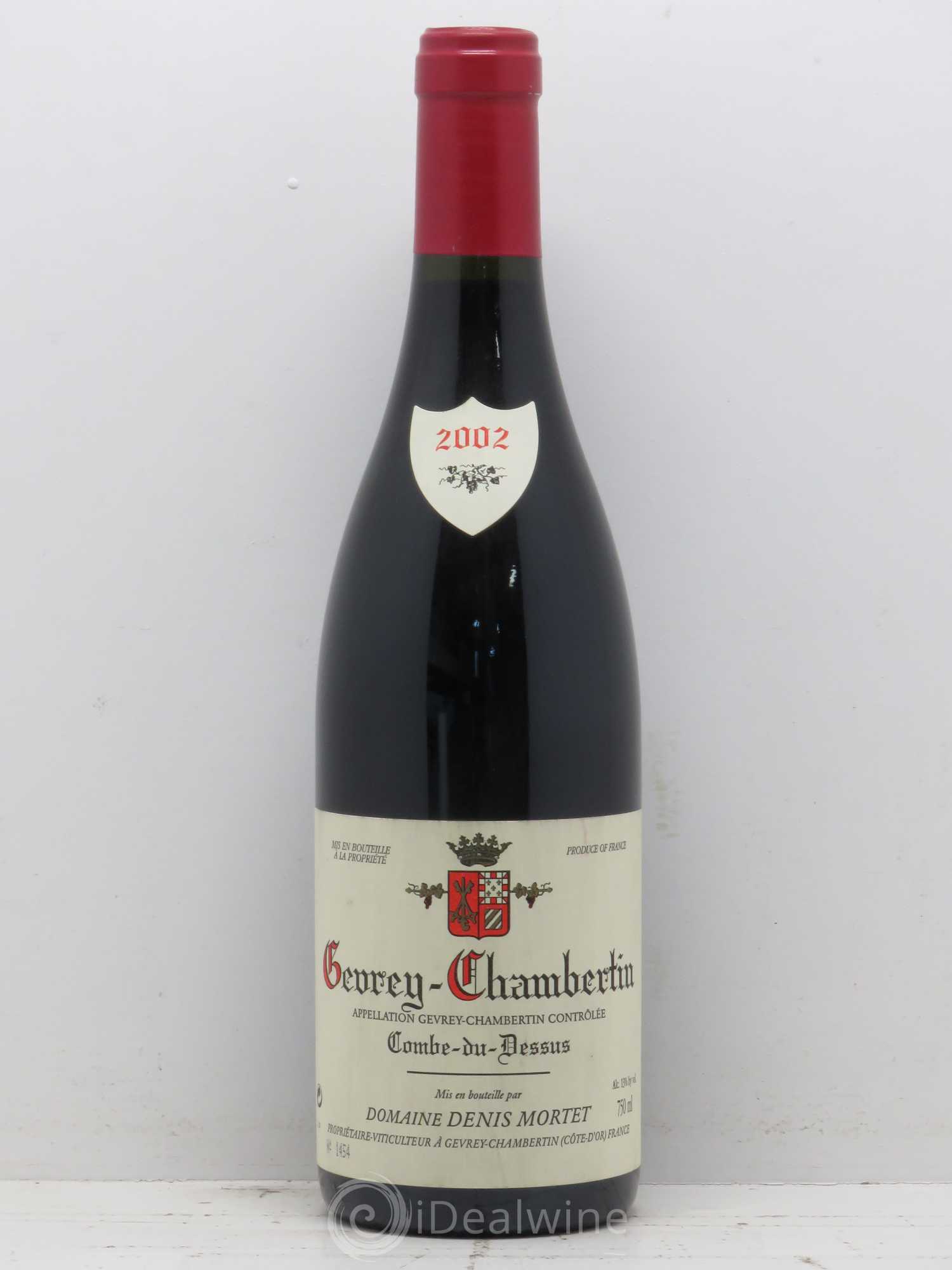 Gevrey-Chambertin Denis Mortet (Domaine) Combe Du Dessus 2002 - Lot de 1 bouteille - 0