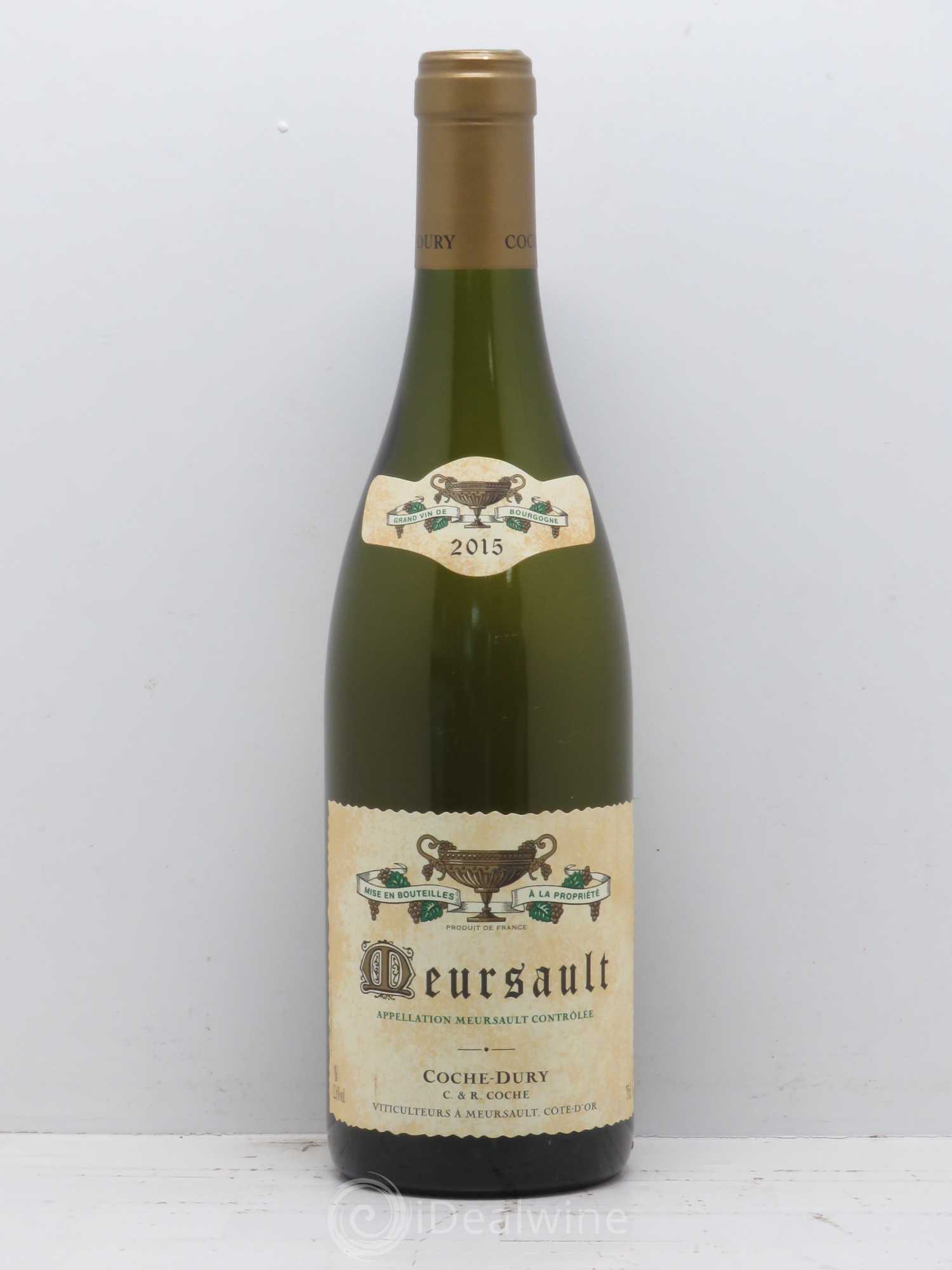 Meursault Coche Dury (Domaine) 2015 - Lot de 1 bouteille - 0