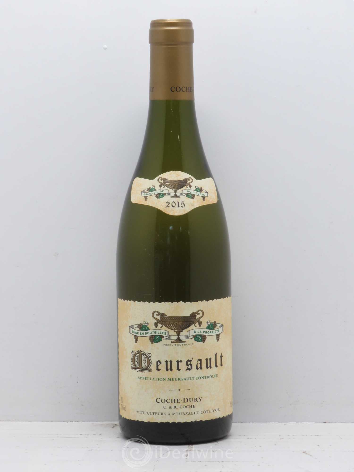 Meursault Coche Dury (Domaine) 2015 - Lot de 1 bouteille - 0