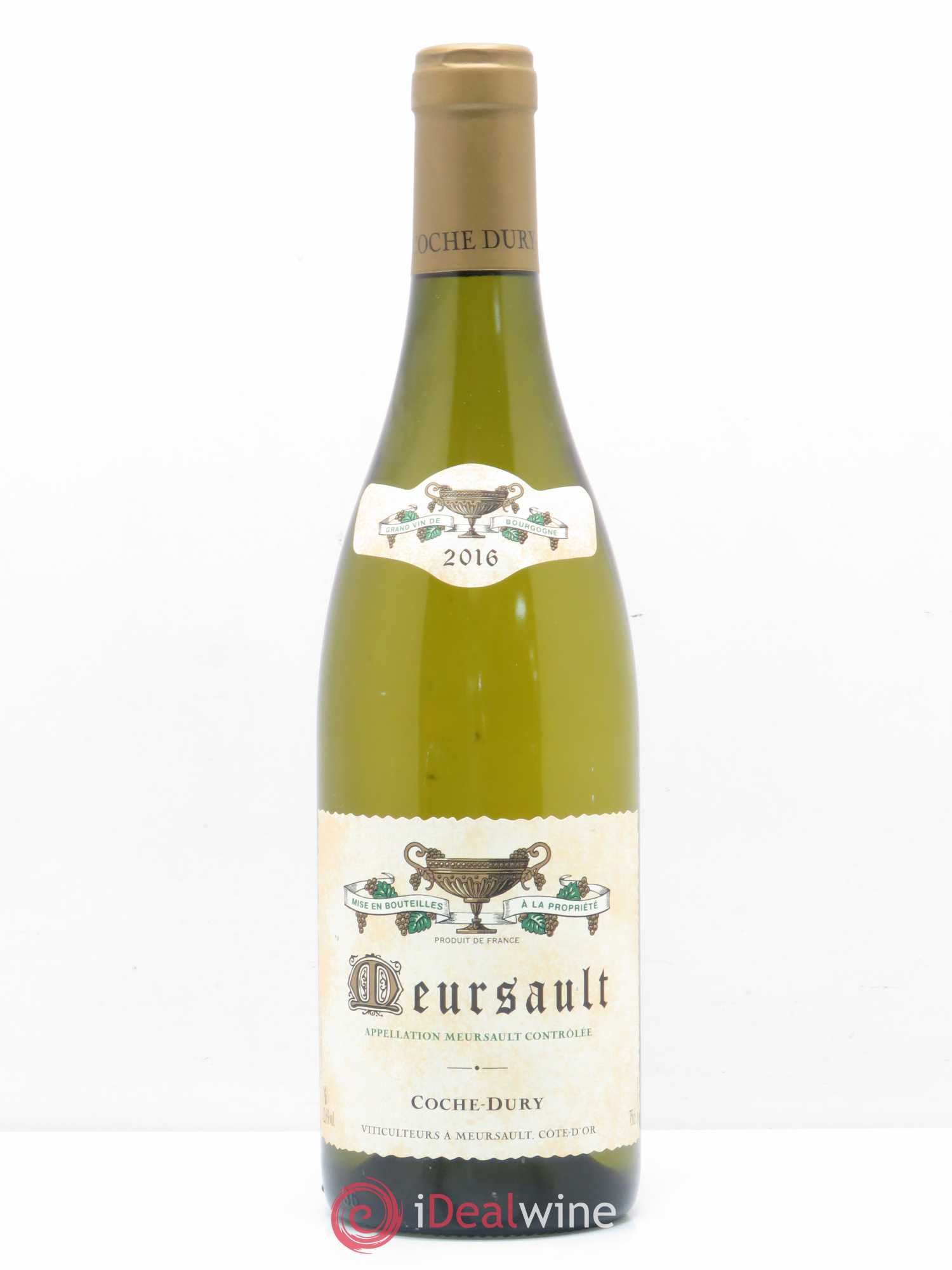 Meursault Coche Dury (Domaine) 2016 - Lot de 1 bouteille - 0