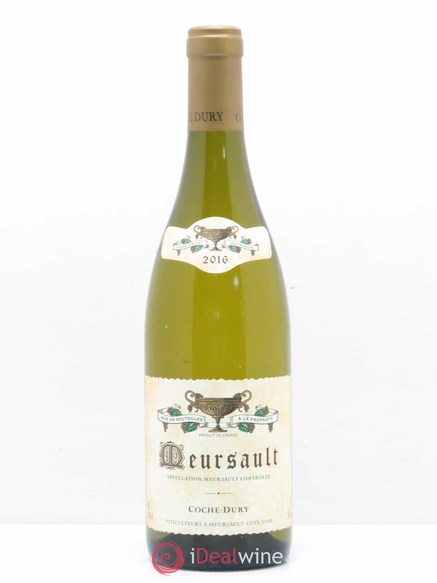 Meursault Coche Dury (Domaine) 2016 - Lot de 1 bouteille - 0