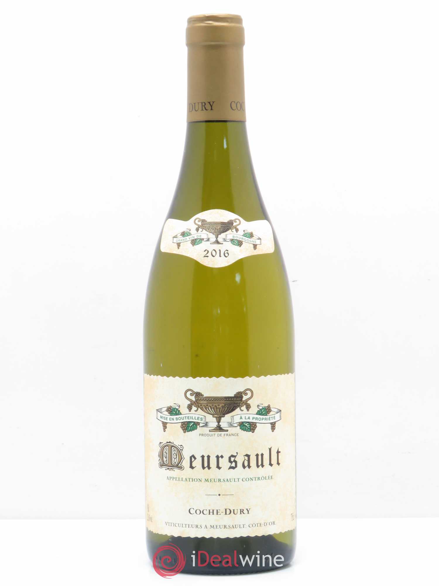 Meursault Coche Dury (Domaine) 2016 - Lot de 1 bouteille - 0