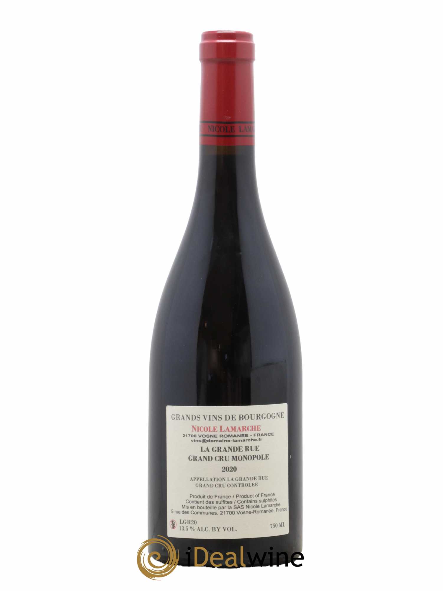 La Grande Rue Grand Cru Lamarche (Domaine) 2020 - Lot de 1 bouteille - 1