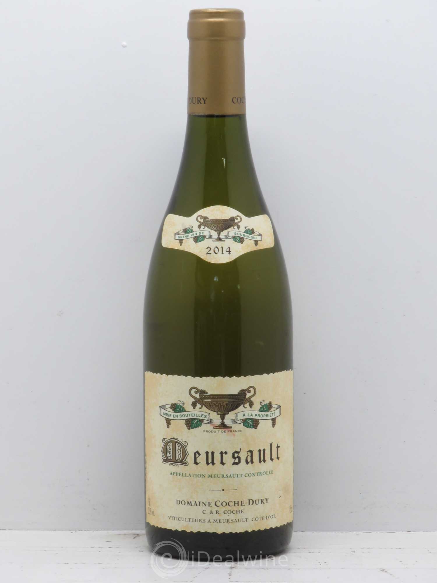 Meursault Coche Dury (Domaine) 2014 - Lot de 1 bouteille - 0