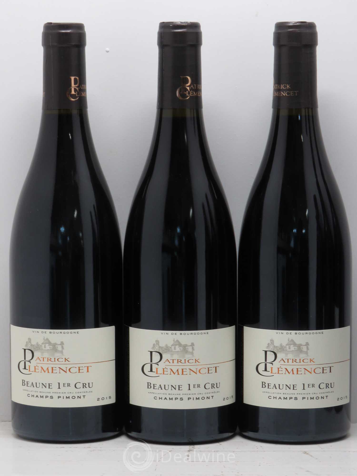 Beaune 1er Cru Champs Pimont - Patrick Clemencet 2015 - Posten von 6 Flaschen - 1