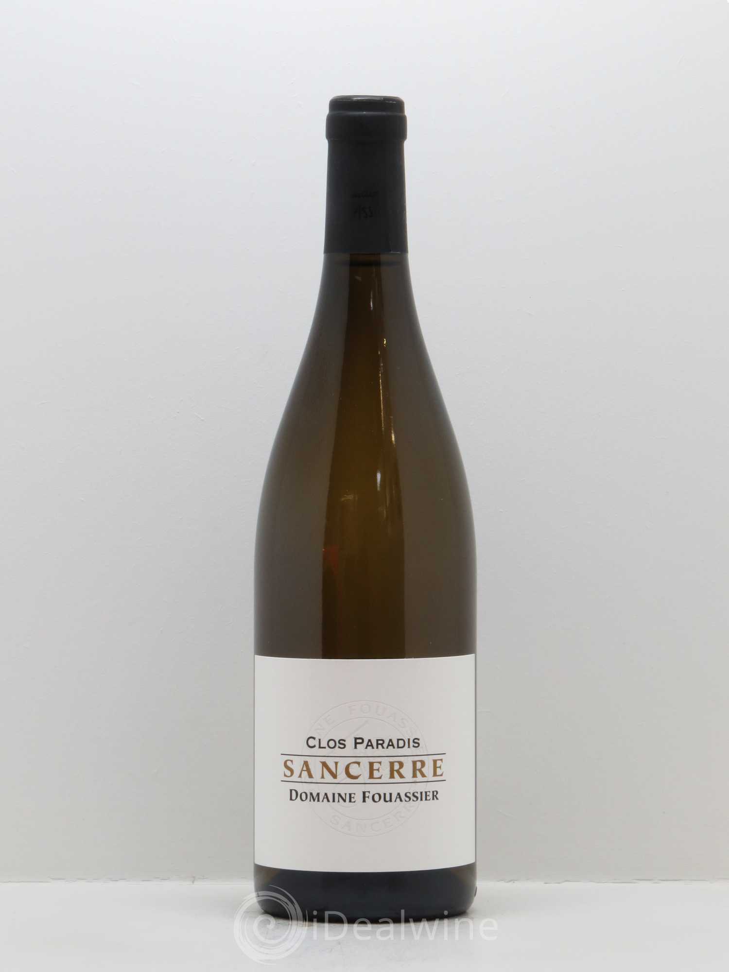 Sancerre Clos Paradis Fouassier (Domaine) 2016 - Lot de 1 bouteille - 0
