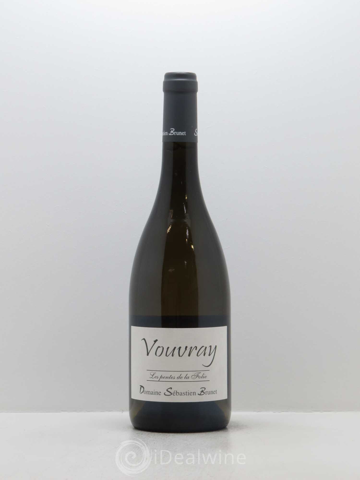 Vouvray Les Pentes de la Folie Sébastien Brunet 2015 - Lot de 1 bouteille - 0