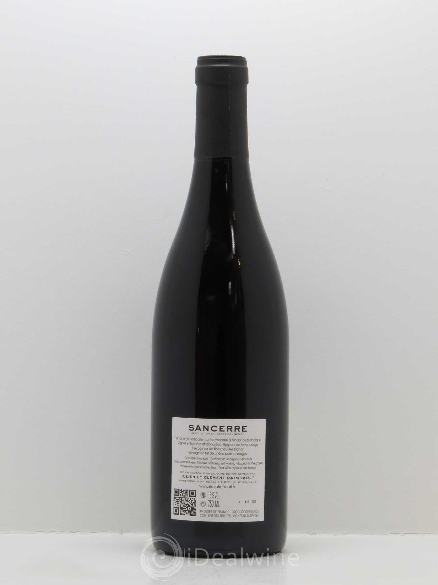 Sancerre Camille Domaine Du Pré Semelé 2016 - Lot de 1 bouteille - 1