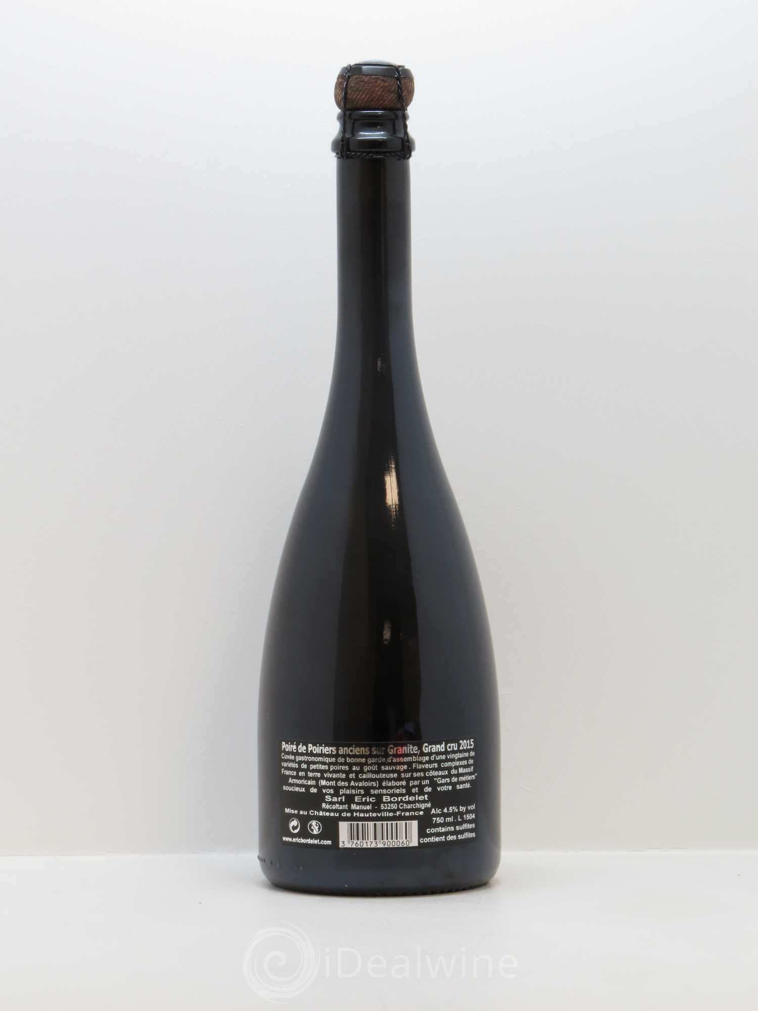 Mayenne Poiré Granit Eric Bordelet - Lot de 1 bouteille - 1
