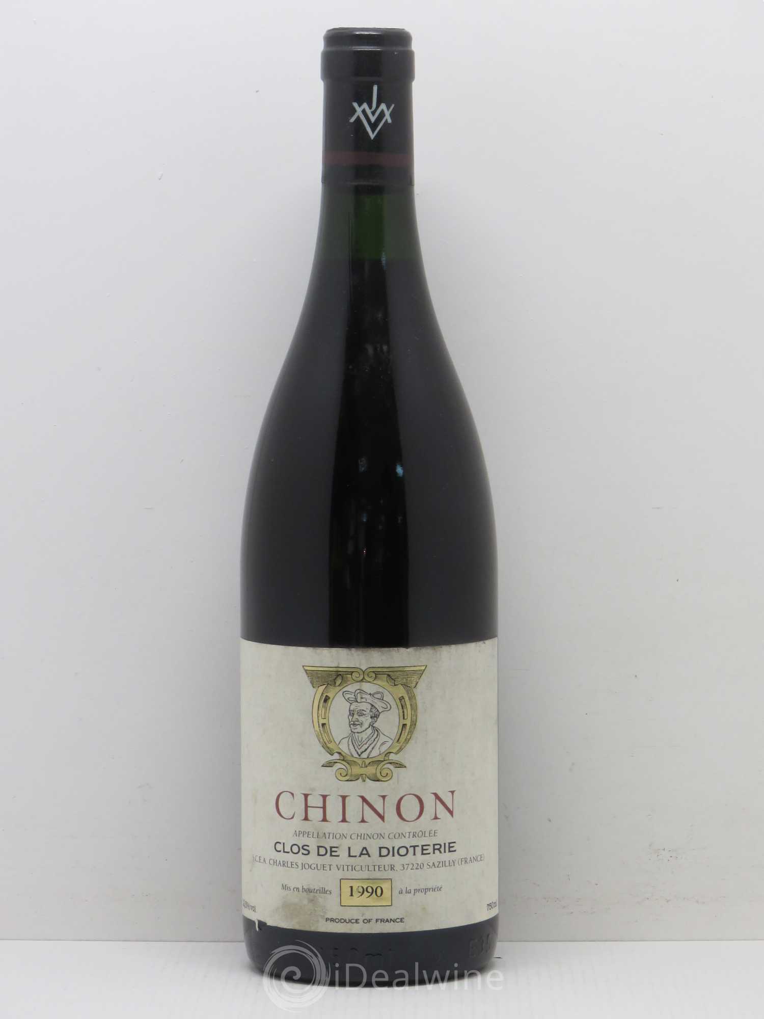 Chinon Clos de La Dioterie Charles Joguet 1990 - Lot de 1 bouteille - 0