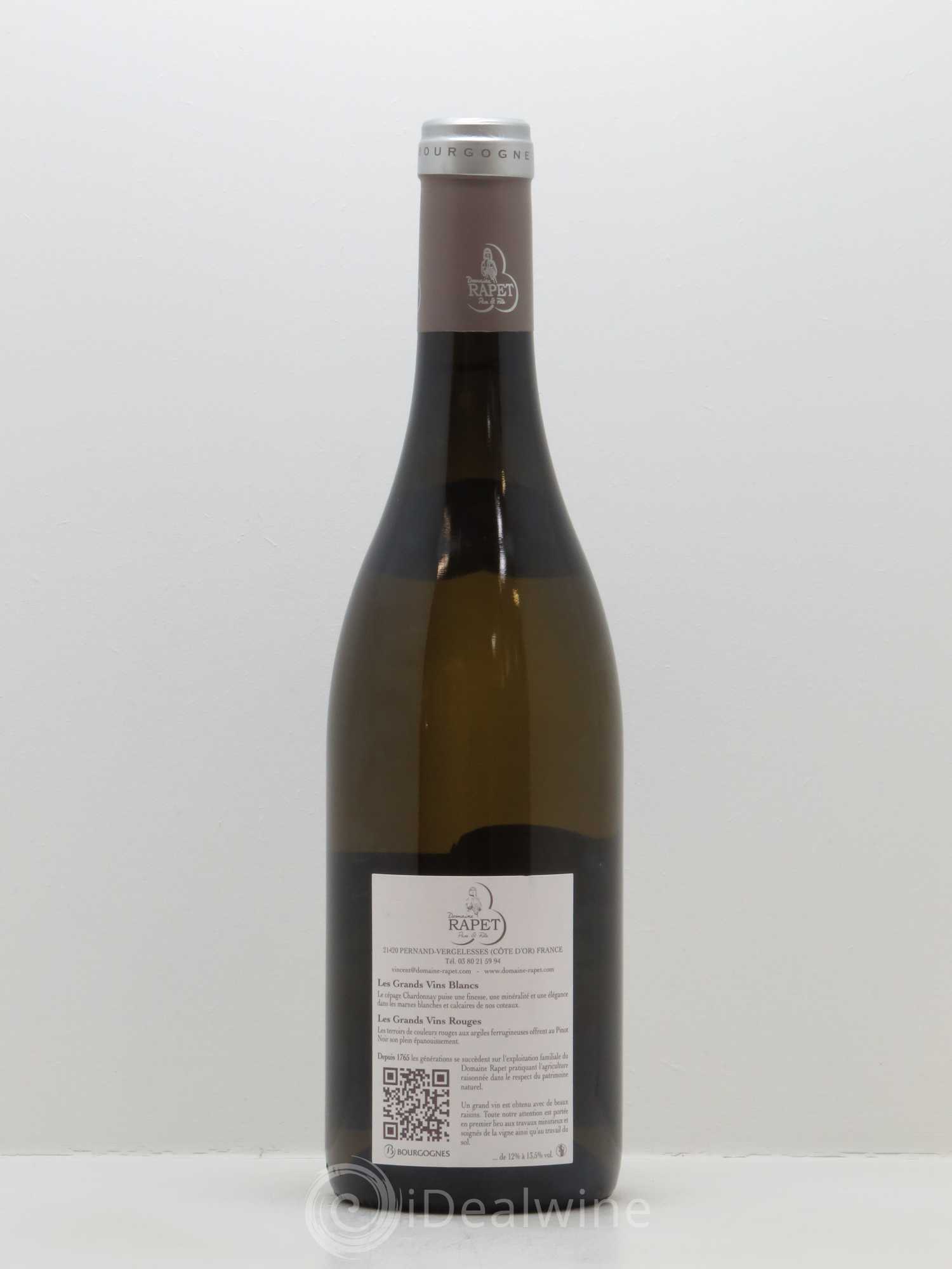 Corton-Charlemagne Grand Cru Rapet Père & Fils 2015 - Lot de 1 bouteille - 1