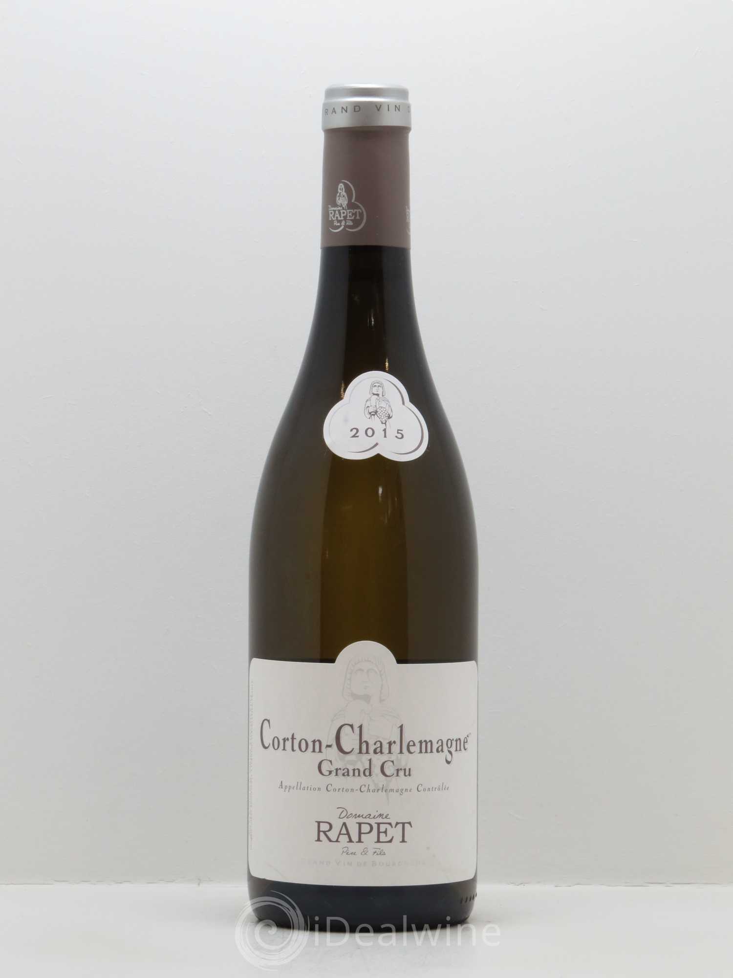 Corton-Charlemagne Grand Cru Rapet Père & Fils 2015 - Lot de 1 bouteille - 0