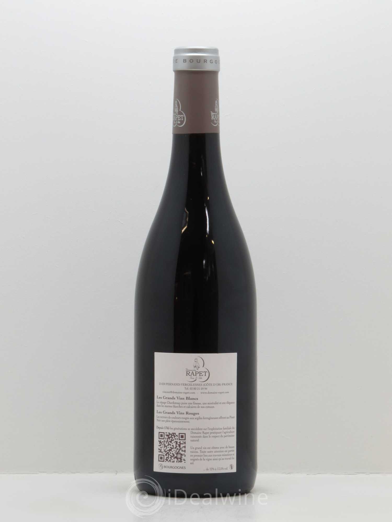 Pernand-Vergelesses Les Belles Filles Rapet Père & Fils 2016 - Lot de 1 bouteille - 1