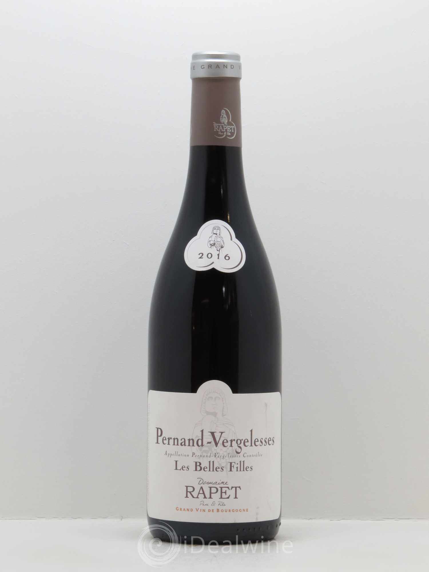 Pernand-Vergelesses Les Belles Filles Rapet Père & Fils 2016 - Lot de 1 bouteille - 0