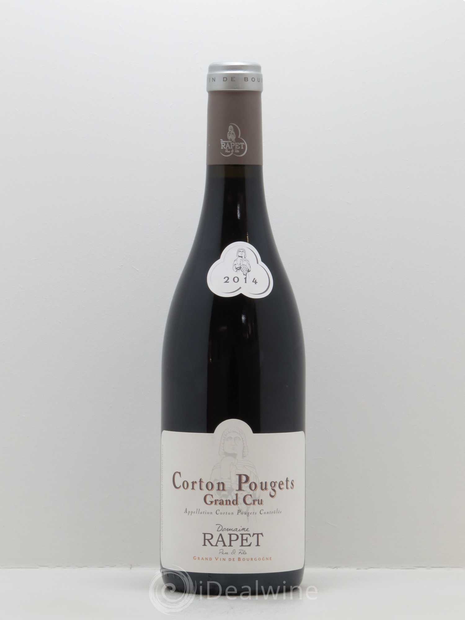 Corton Grand Cru Pougets Rapet Père & Fils 2014 - Lot de 1 bouteille - 0