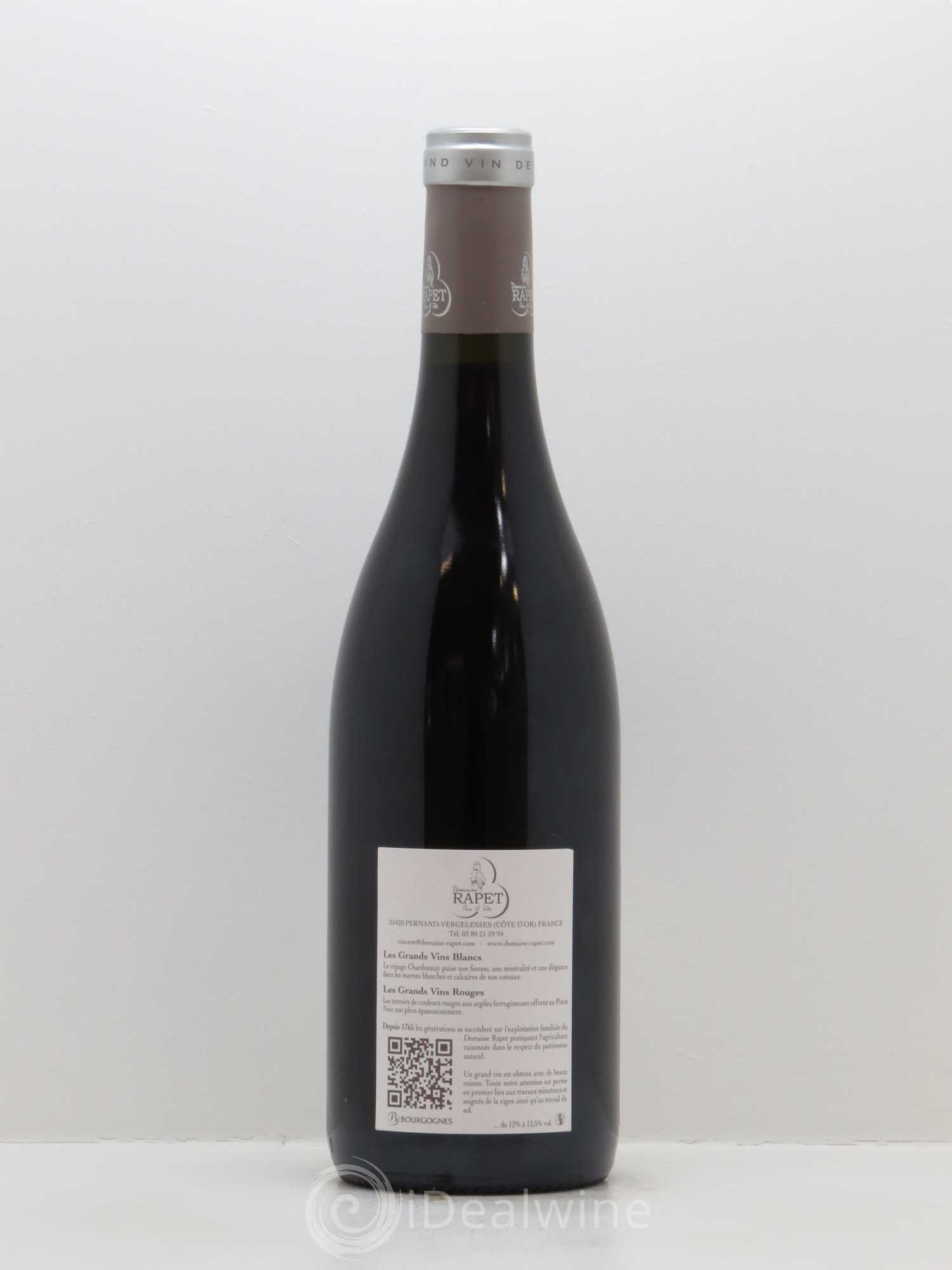 Corton Grand Cru Pougets Rapet Père & Fils 2015 - Lot de 1 bouteille - 1