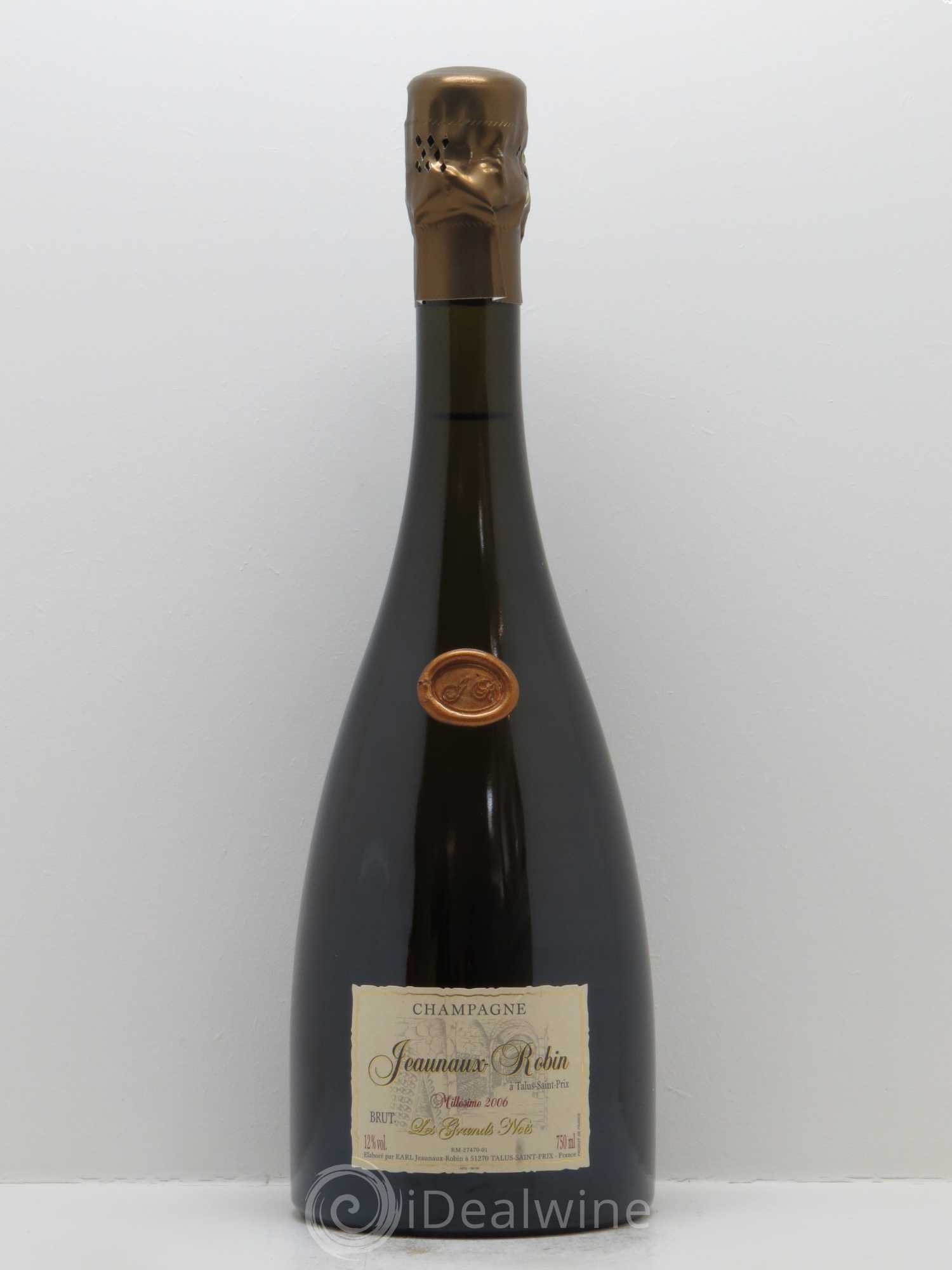 Les Grands Nots Brut Nature Jeaunaux-Robin 2006 - Lot de 1 bouteille - 0