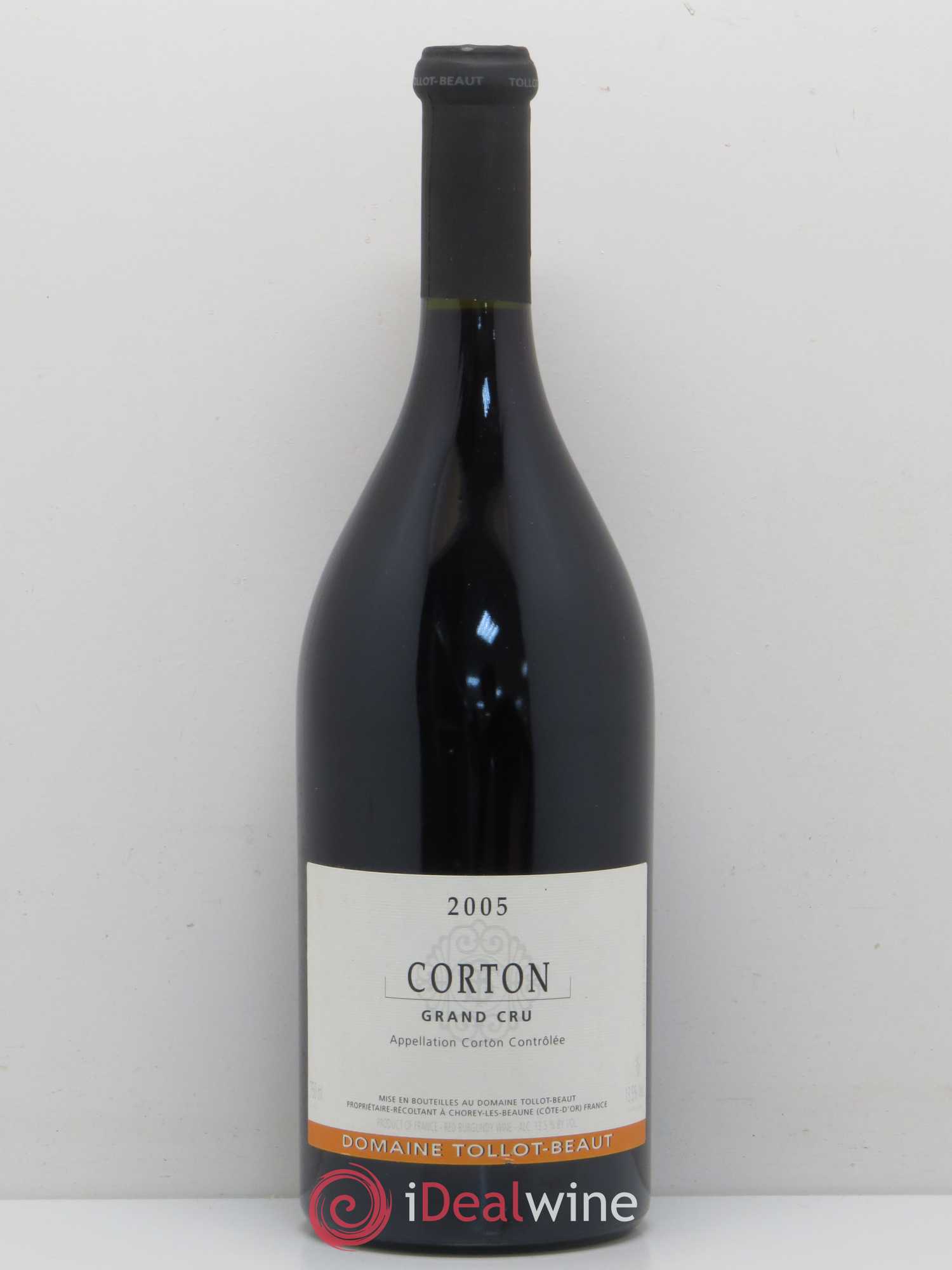 Corton Grand Cru Tollot Beaut (Domaine) 2005 - Lot de 1 bouteille - 0