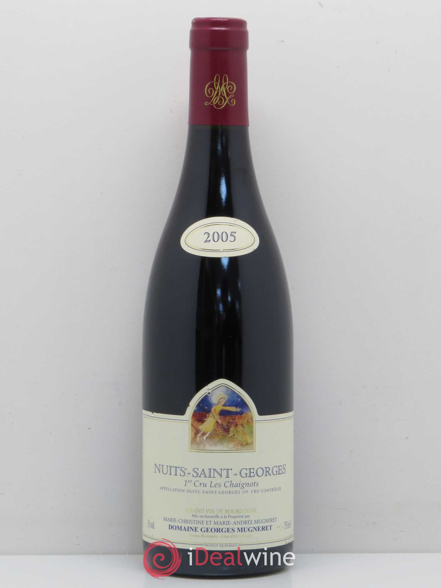 Nuits-Saint-Georges 1er Cru Les Chaignots Georges Mugneret (Domaine) 2005 - Lot de 1 bouteille - 0