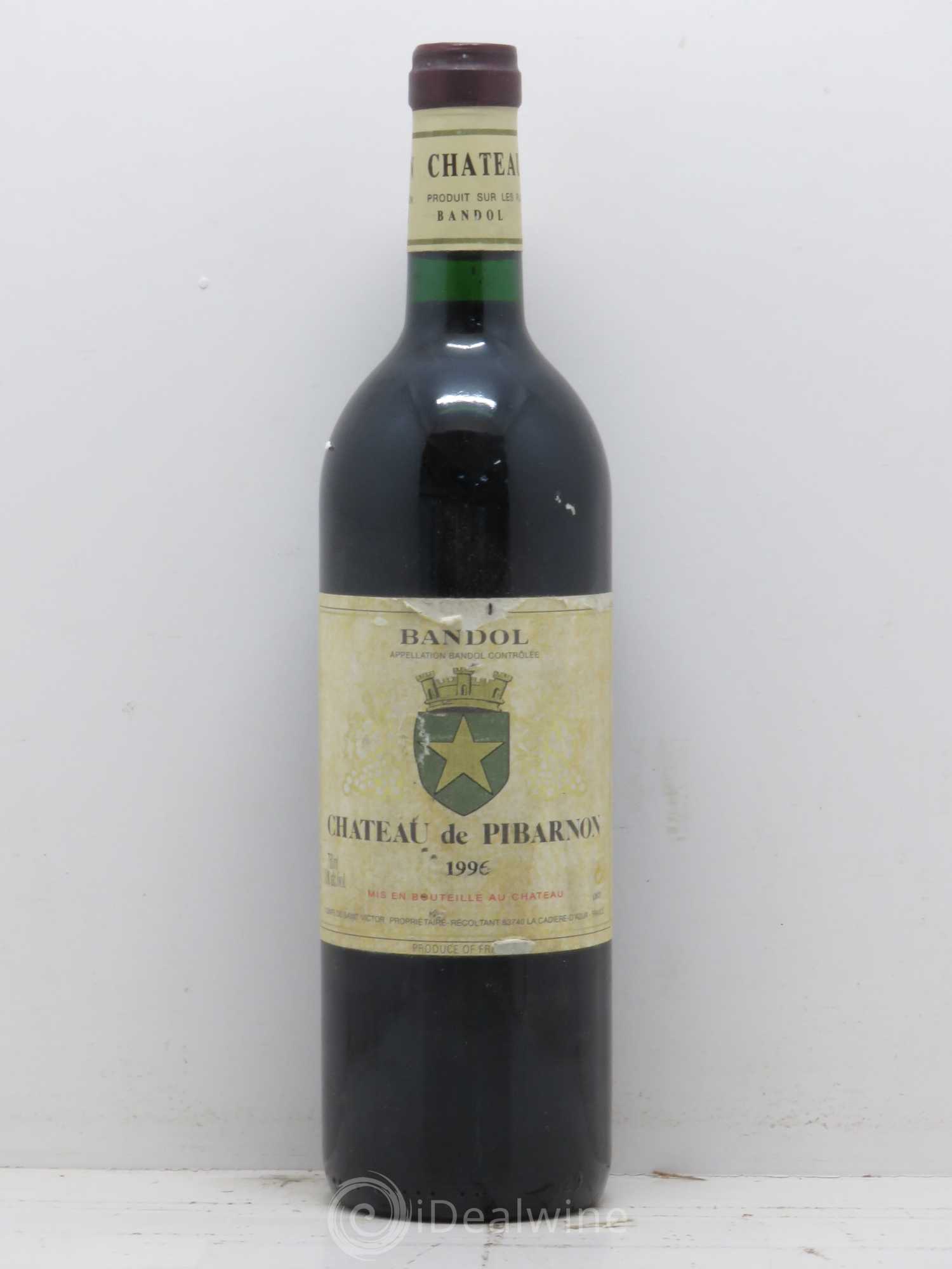 Bandol Château de Pibarnon Comte de Saint-Victor 1996 - Lot de 1 bouteille - 0