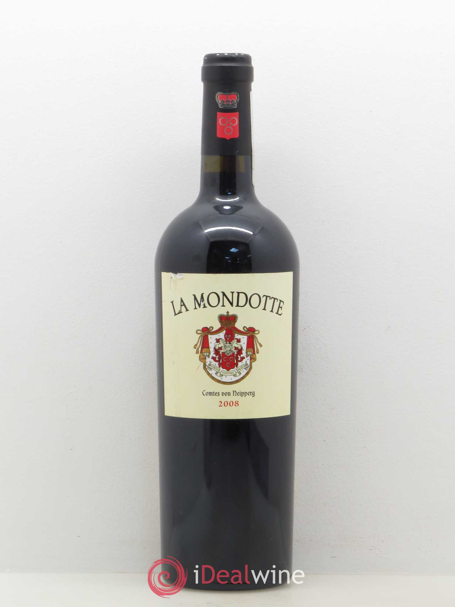 La Mondotte 1er Grand Cru Classé B depuis 2012 2008 - Lot de 1 bouteille - 0