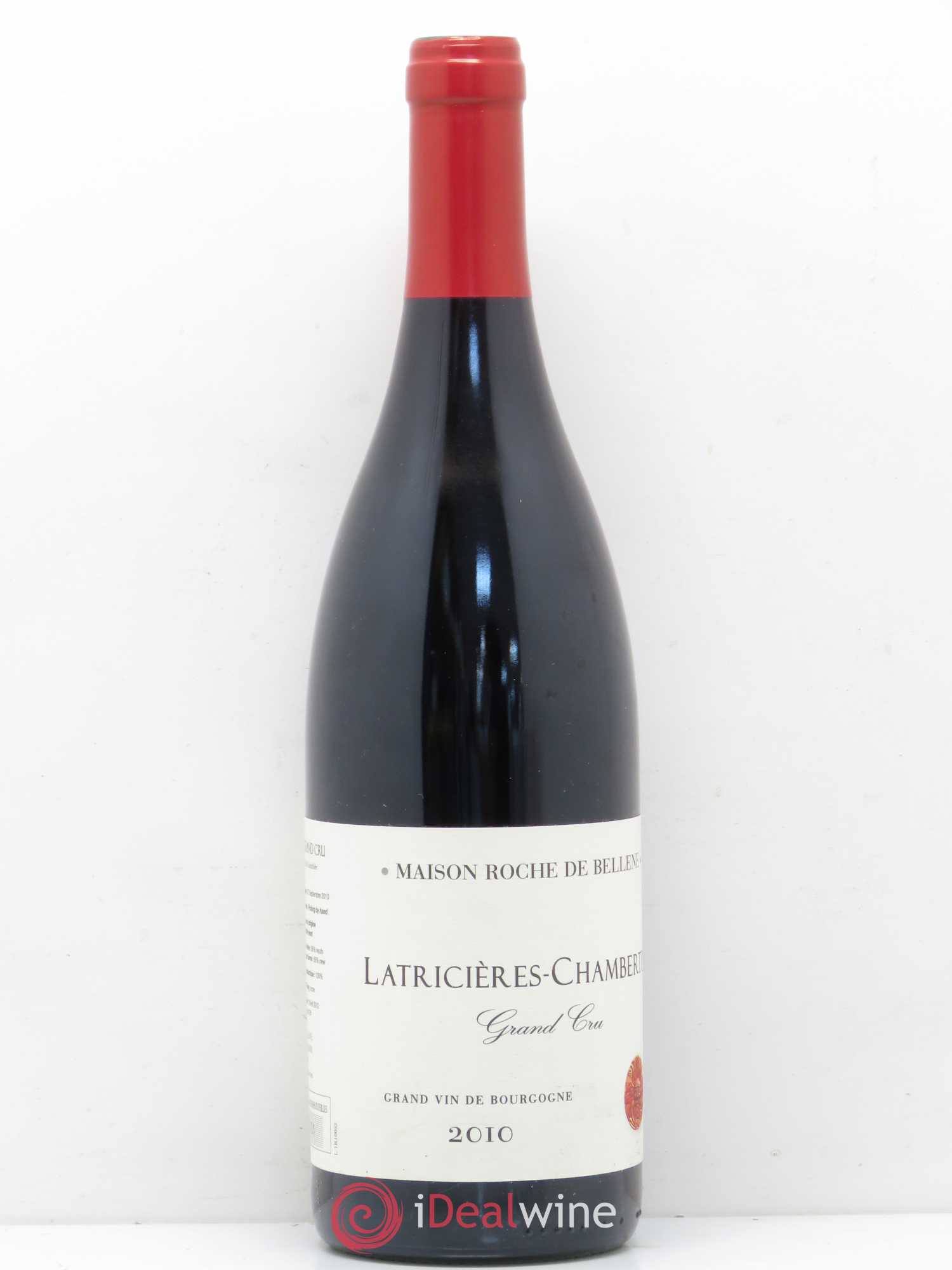 Latricières-Chambertin Grand Cru Roche de Bellene 2010 - Lot de 1 bouteille - 0