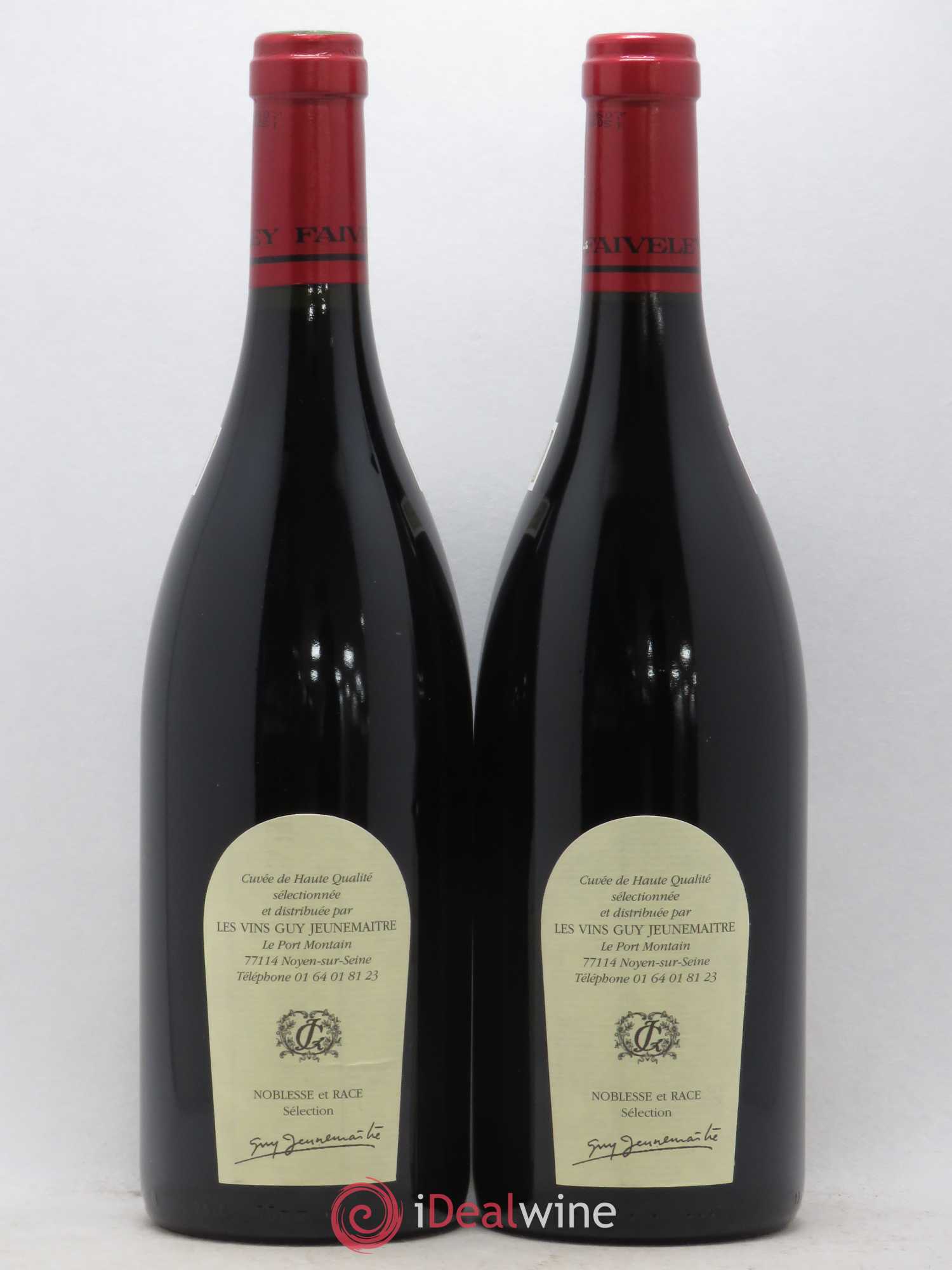 Corton Grand Cru Clos des Cortons Faiveley 2005 - Lot de 2 bouteilles - 1